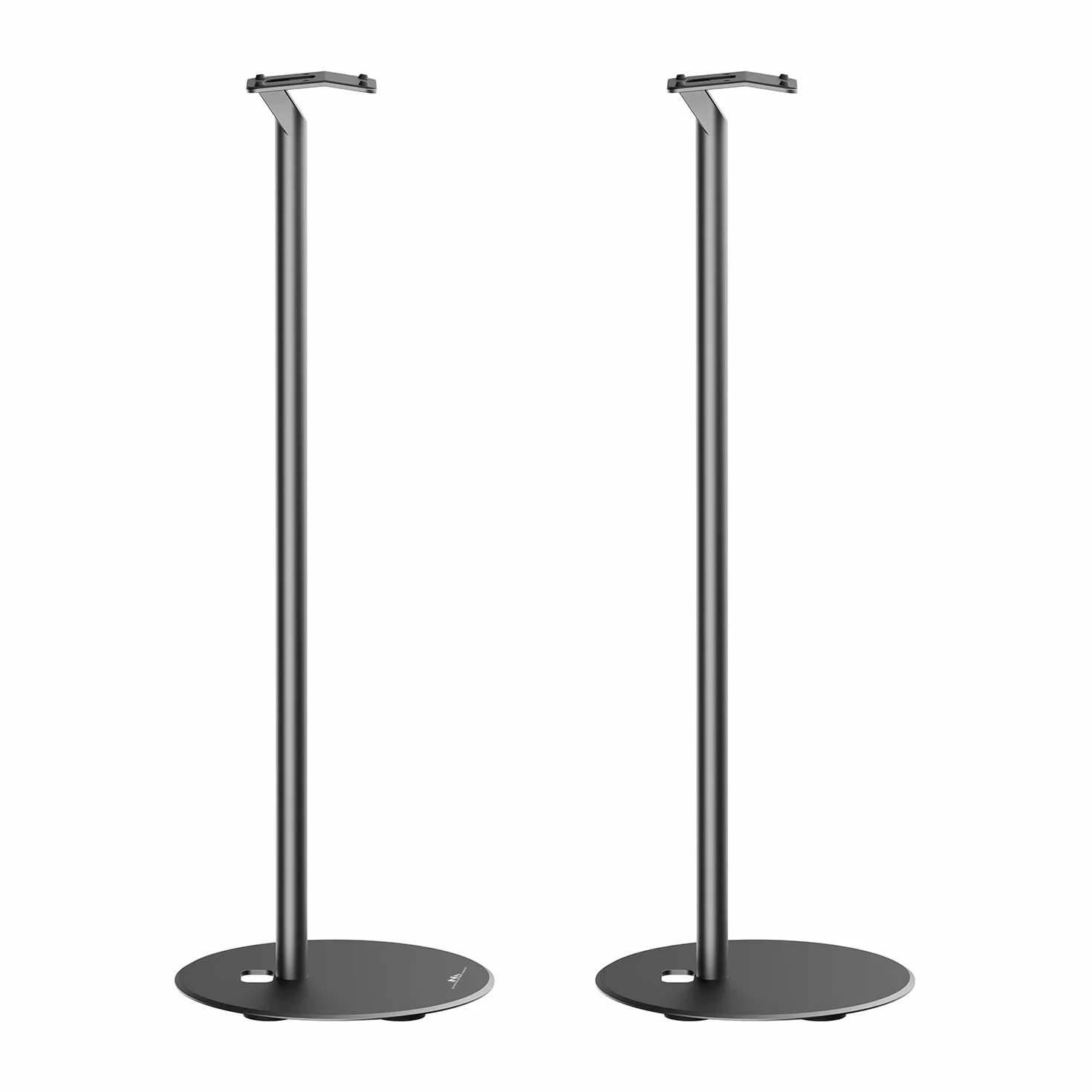 Maclean 2 x stojak podłogowy kompatybilny z Sonos ERA 300 | wysokość 714 mm | eleganckie wzornictwo z wbudowanym systemem zarządzania kablami | stabilna konstrukcja zapewnia optymalny dźwięk w kinie