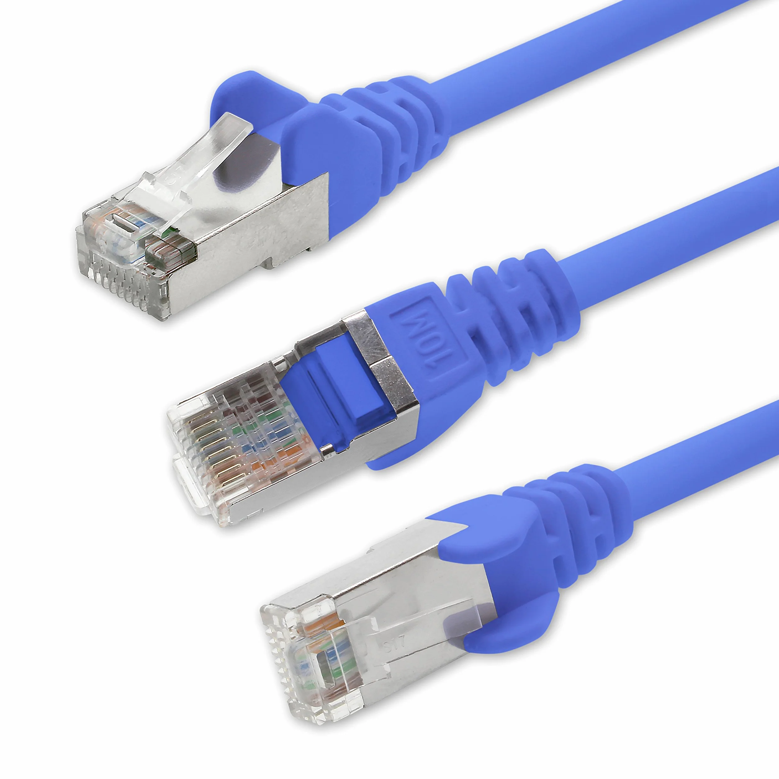 1aTTack CAT5 SFTP kabel sieciowy Ethernet LAN 2 x RJ45 niebieski 15 m