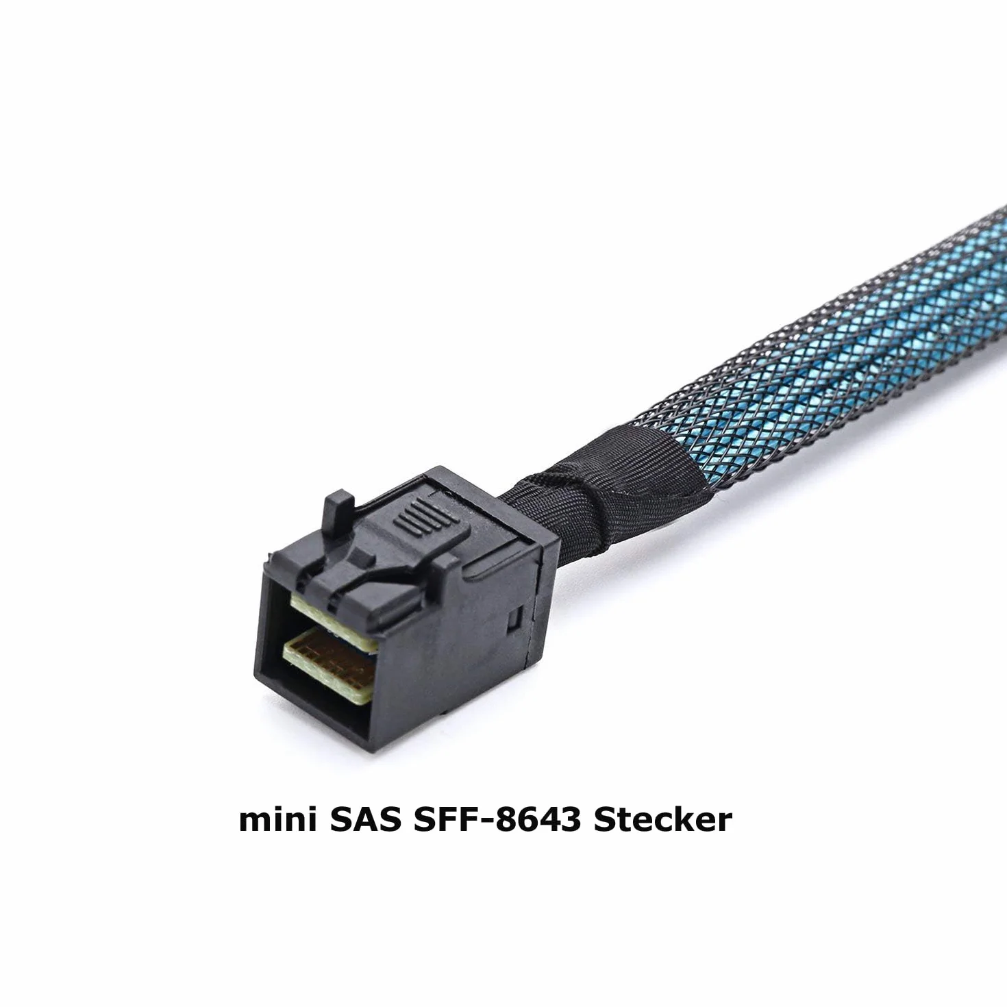 P82CS Mini SAS SFF-8643 na 4 x SFF-8482 & 4x SATA 15-pinowy rozdzielacz kabel zasilania dysk twardy