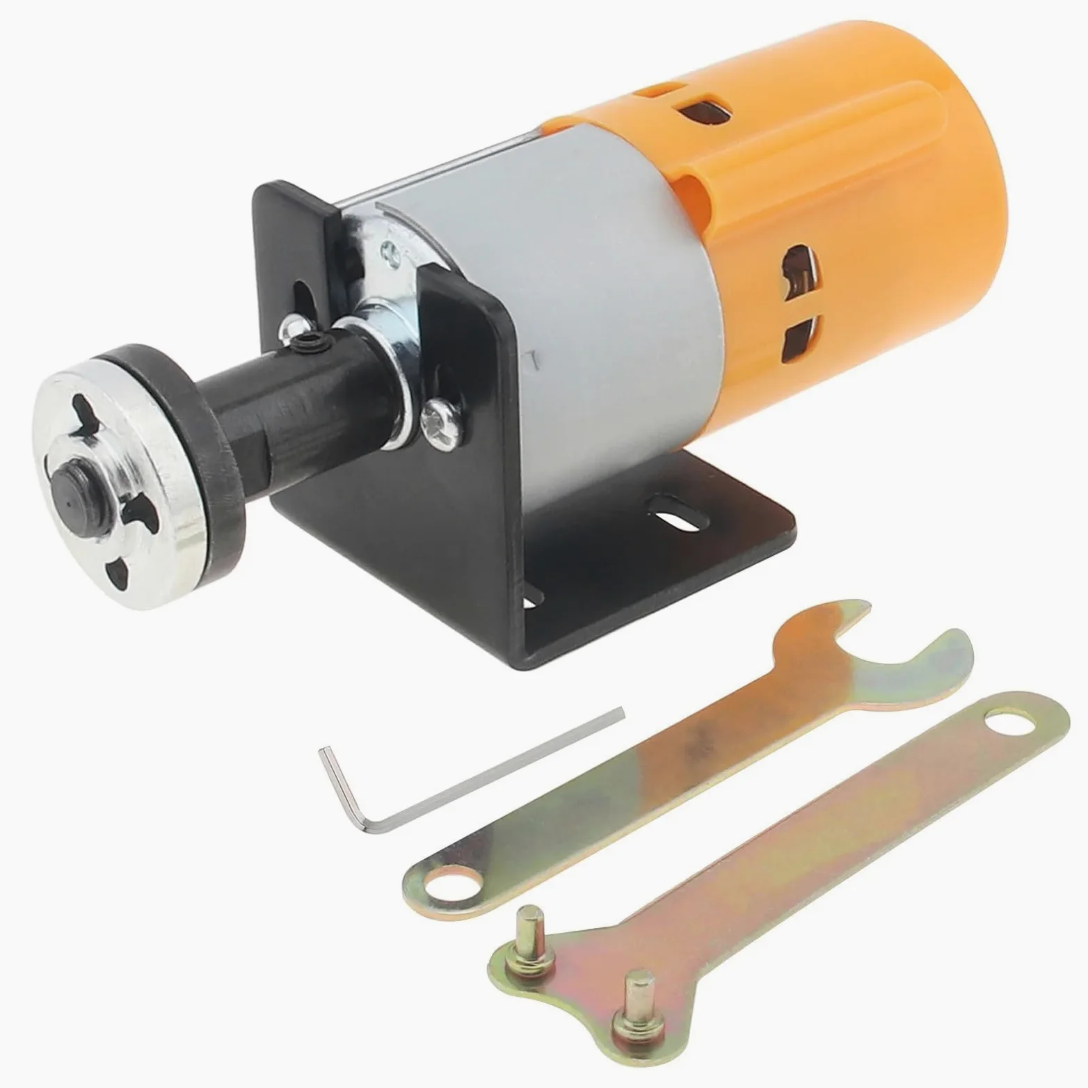 Silnik 775 DC 12V 24V DIY elektryczne narzędzie do polerowania akcesoria z mikrosilnikiem M10 uchwyt korbowodu, nakrętki kołnierzowe do wiercenia