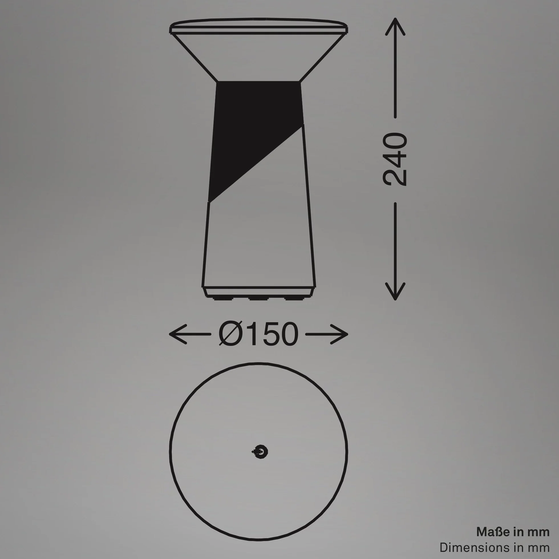 BRILONER - Ładowalna lampa stołowa bezprzewodowa, dotykowy ściemniacz z płynną regulacją, funkcja pamięci, ip44, usb-c, LED model przenośny, German Design Award 2026, 15x24 cm, beżowy kolor