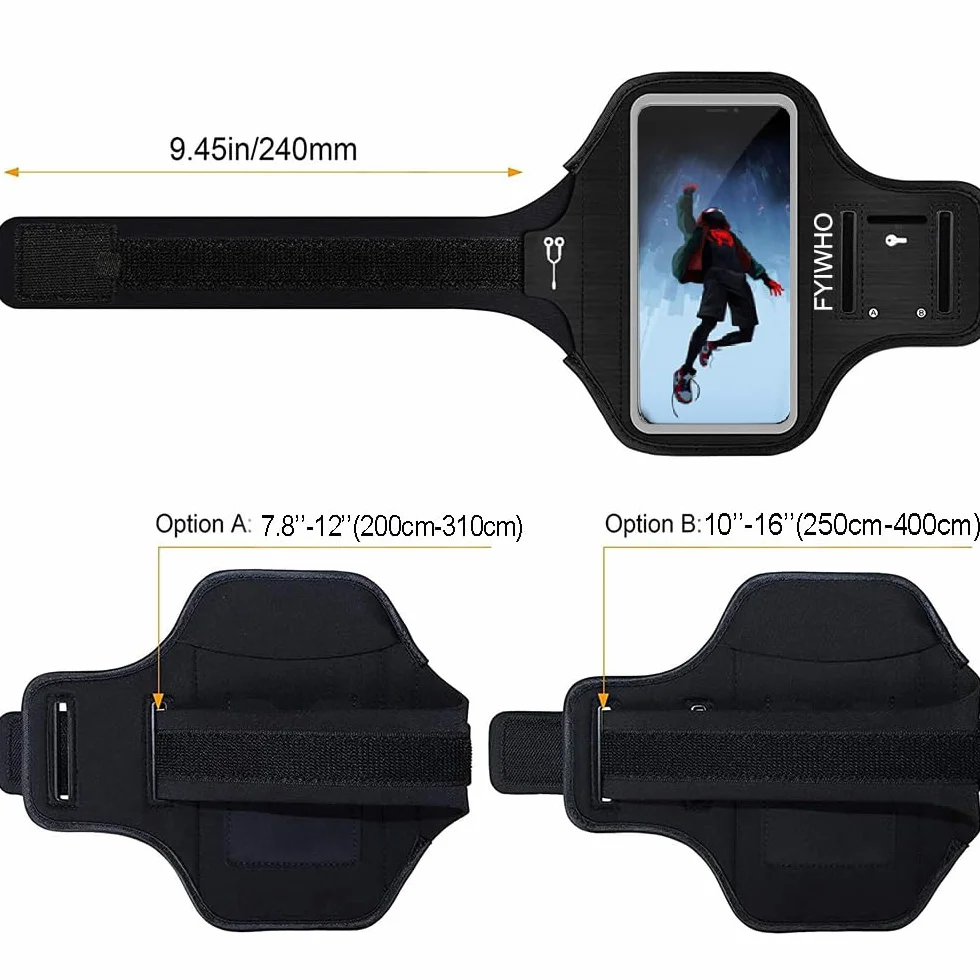 Opaska sportowa do telefonu komórkowego dla xiaomi mi Note 13 13t 12 lite12s 12x 9 se 9t 9s 8 8t 7 Pro Mix 2 2s 3,dla redmi a1 a2 a3 6 6a 7a 8a 9a 9c