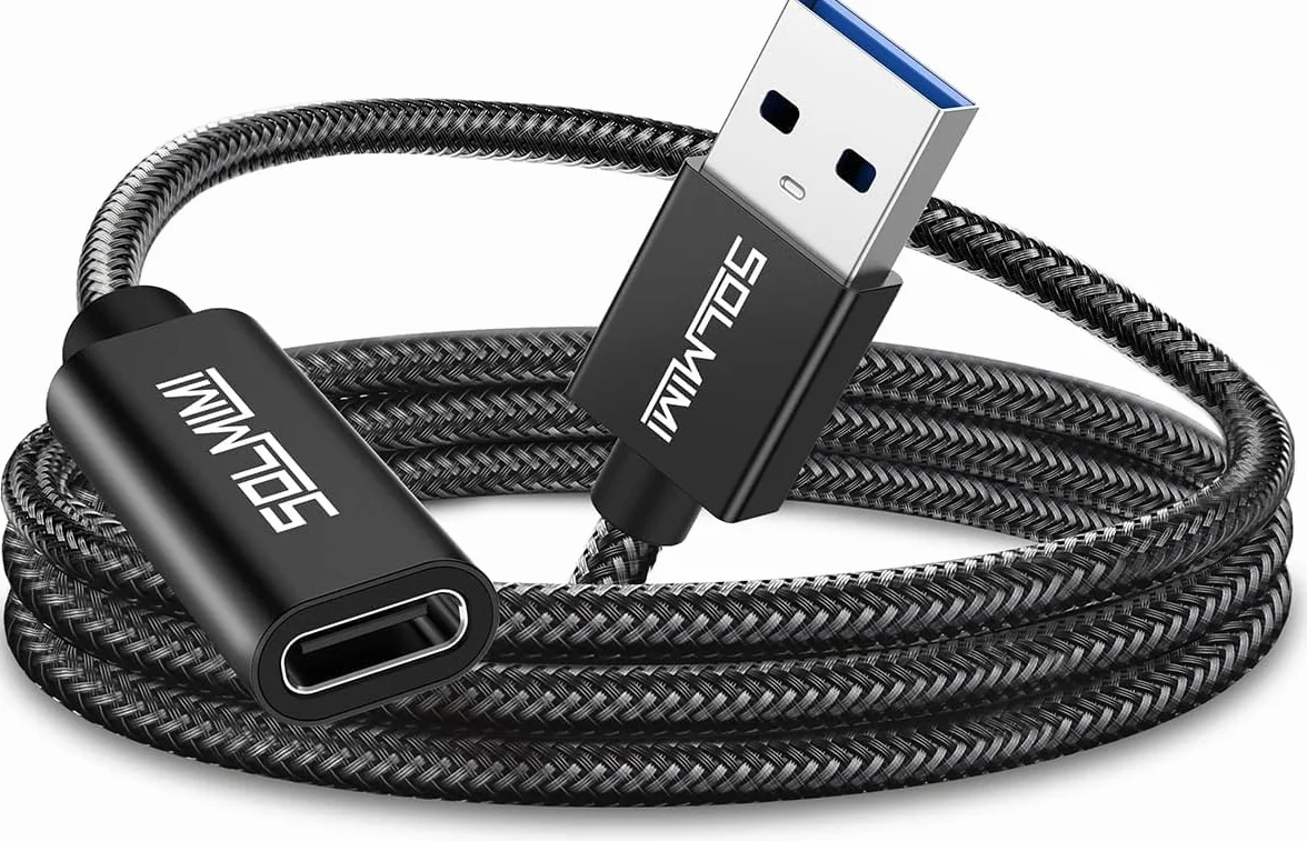 Adapter USB A na USB C wtyczka do smartfona, laptopa, tabletu