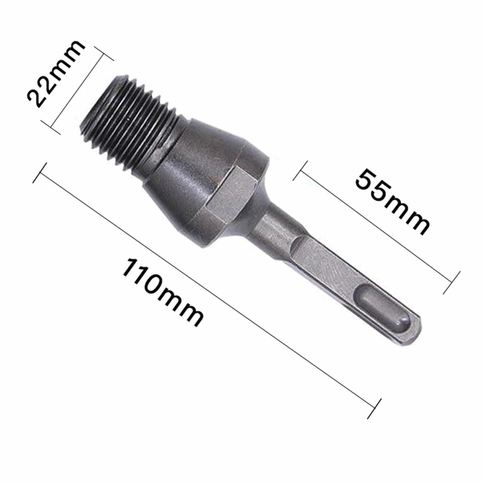 Adapter do wierteł diamentowych M22, uchwyt SDS, wiertło diamentowe do wiercenia na sucho i na mokro, SDS Plus, 1 szt. (Conjoined SDS plus)