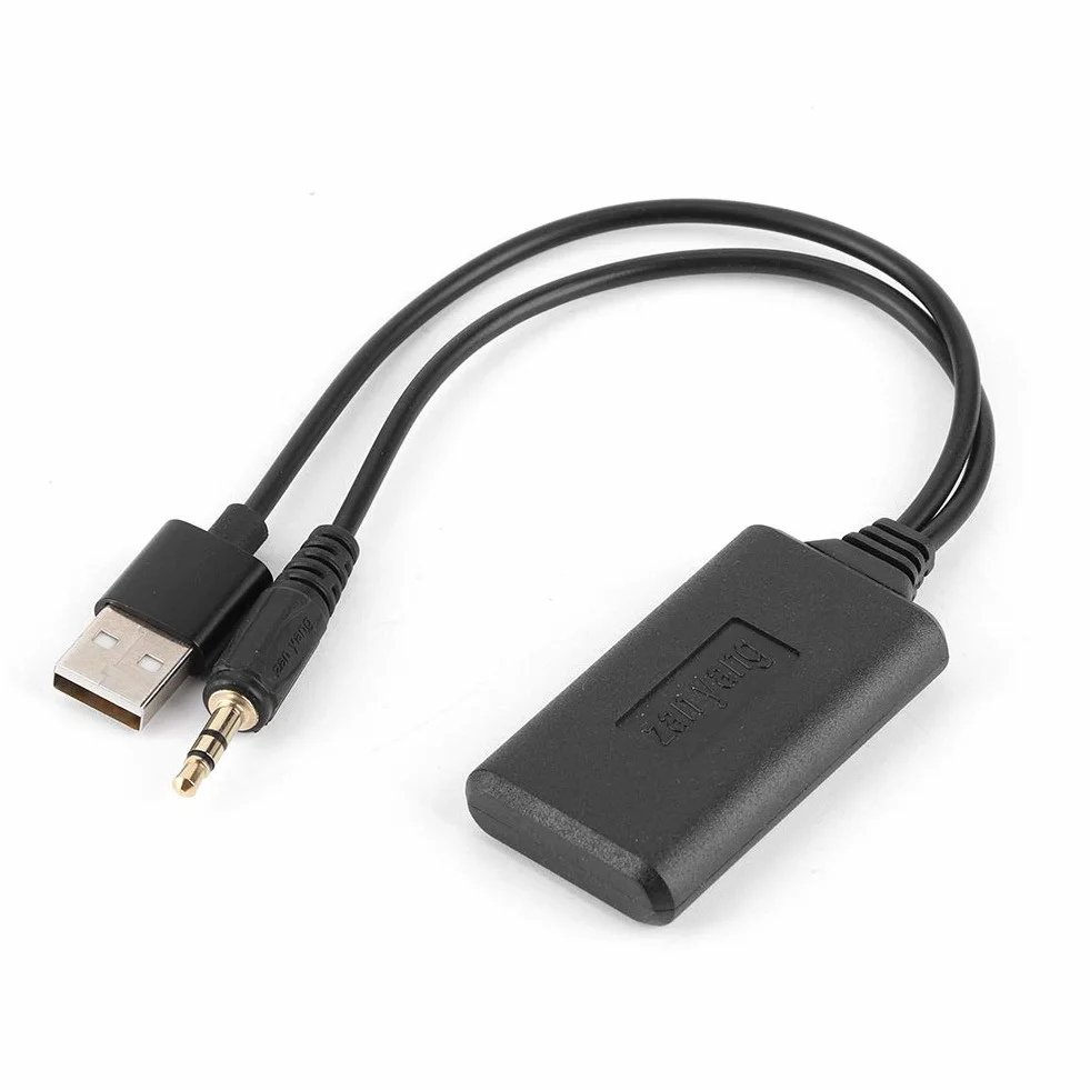 Kabel Audio Bluetooth, Kabel Bluetooth AUX-IN, Samochodowy Kabel Audio AUX 3,5 Mm/0,14 Cala Bezprzewodowy Adapter Odbiornika Bluetooth Radio HIFI Muzyka Akcesoria Samochodowe