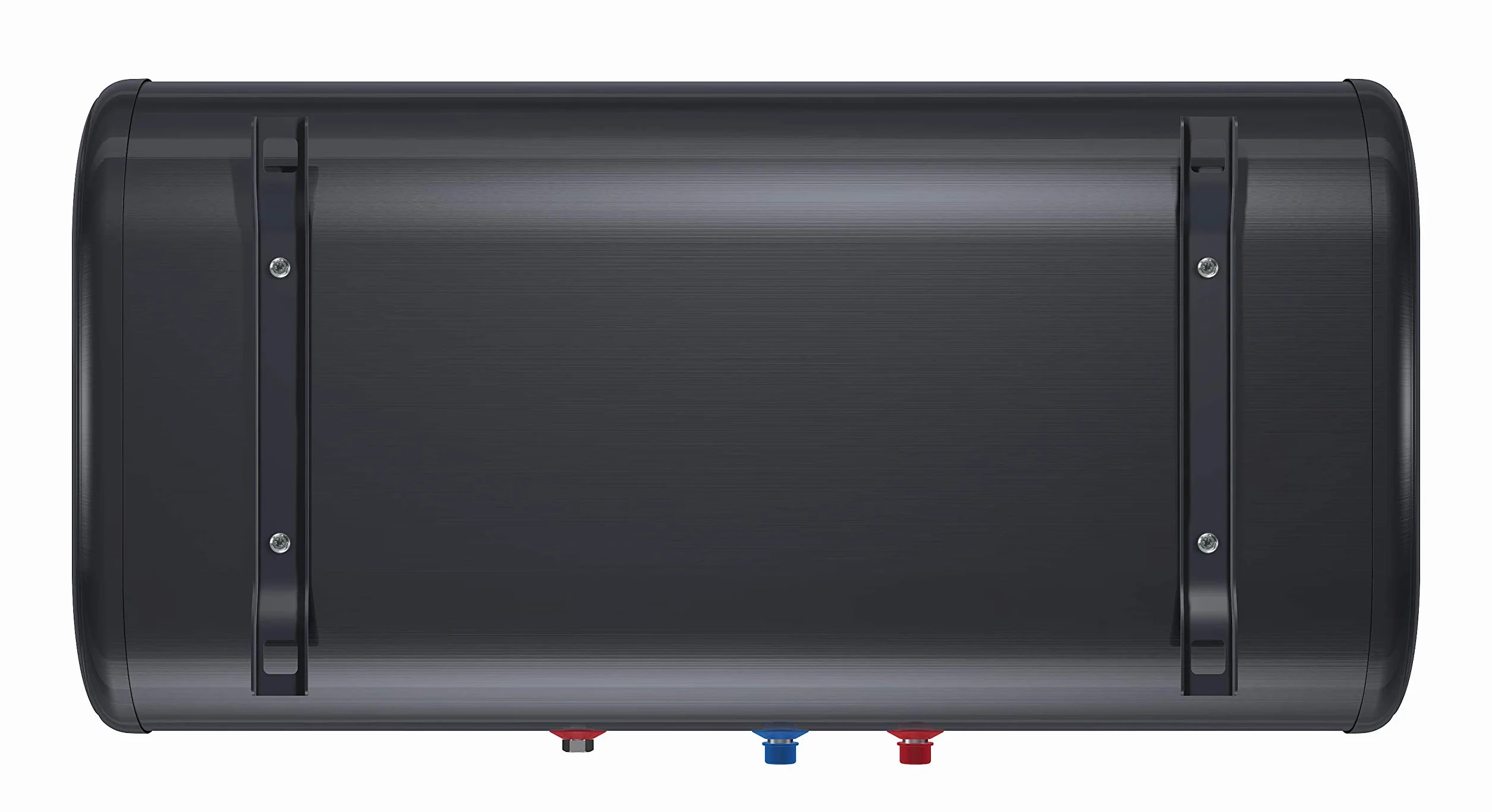 Thermex ID 80 H Shadow Smart zbiornik ciepłej wody 80 litrów, inteligentny zbiornik ciepłej wody, poziomy montaż ścienny, czarny