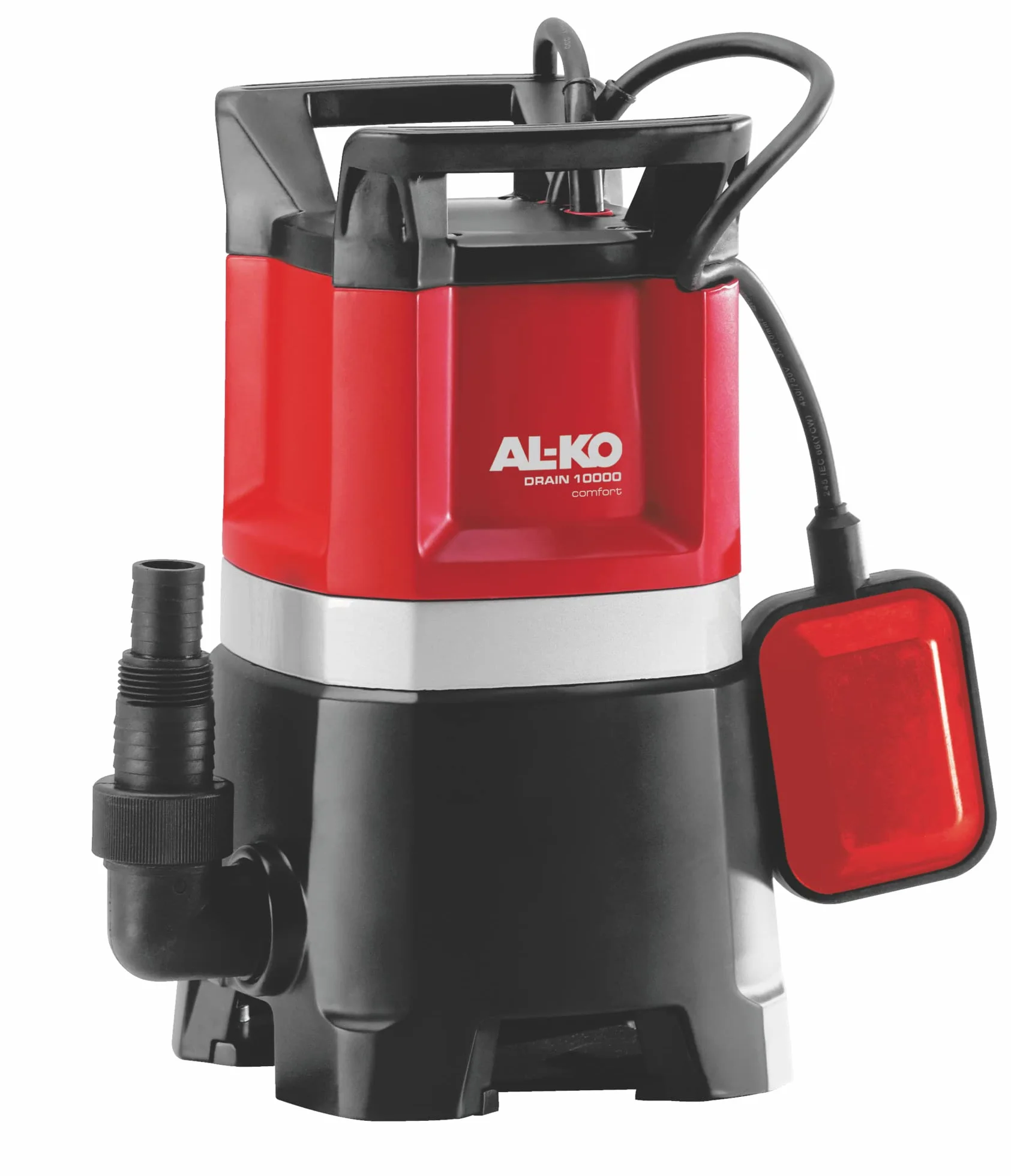 AL-KO Pompa zanurzeniowa Drain 10000 Classic, 650 W, maks. wydajność tłoczenia 10 000 l/h, 8 m maks. wysokość tłoczenia, z przełącznikiem pływakowym