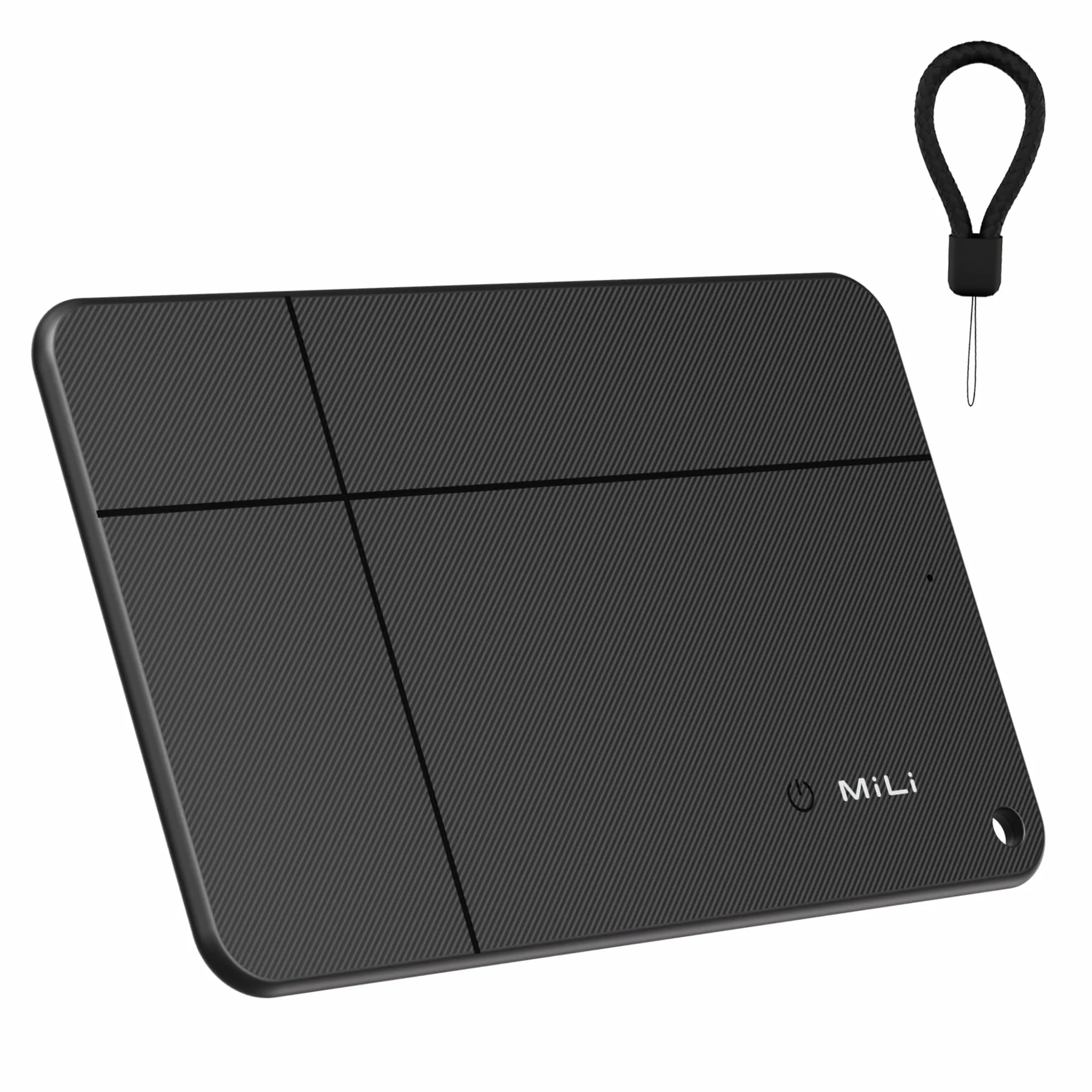 MiLi MiCard Wallet Tracker dla Android i iOS, bezprzewodowo ładowana inteligentna karta lokalizacyjna z NFC
