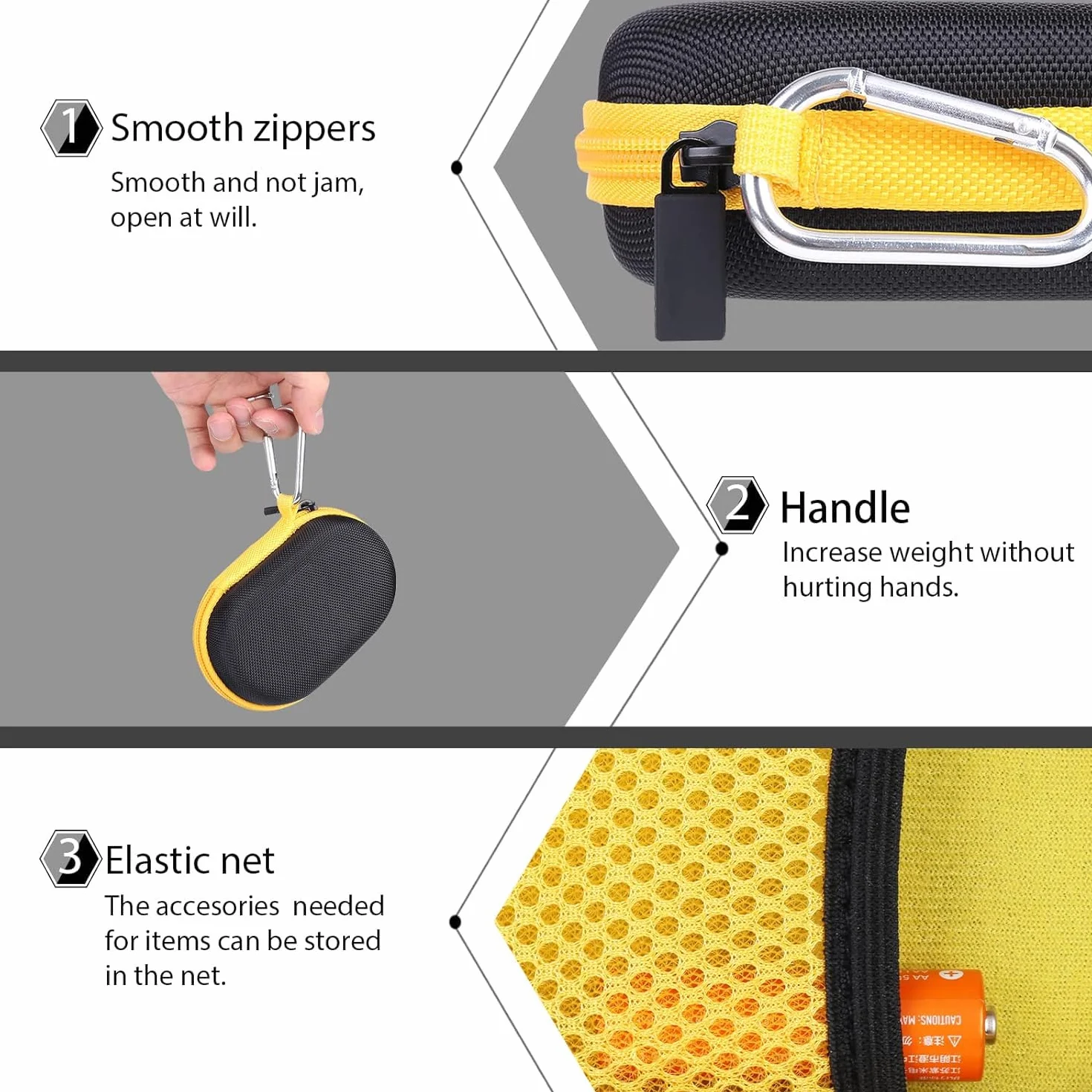 co2CREA Twarde etui podróżne do bezprzewodowej myszy Logitech POP, wyłącznie etui