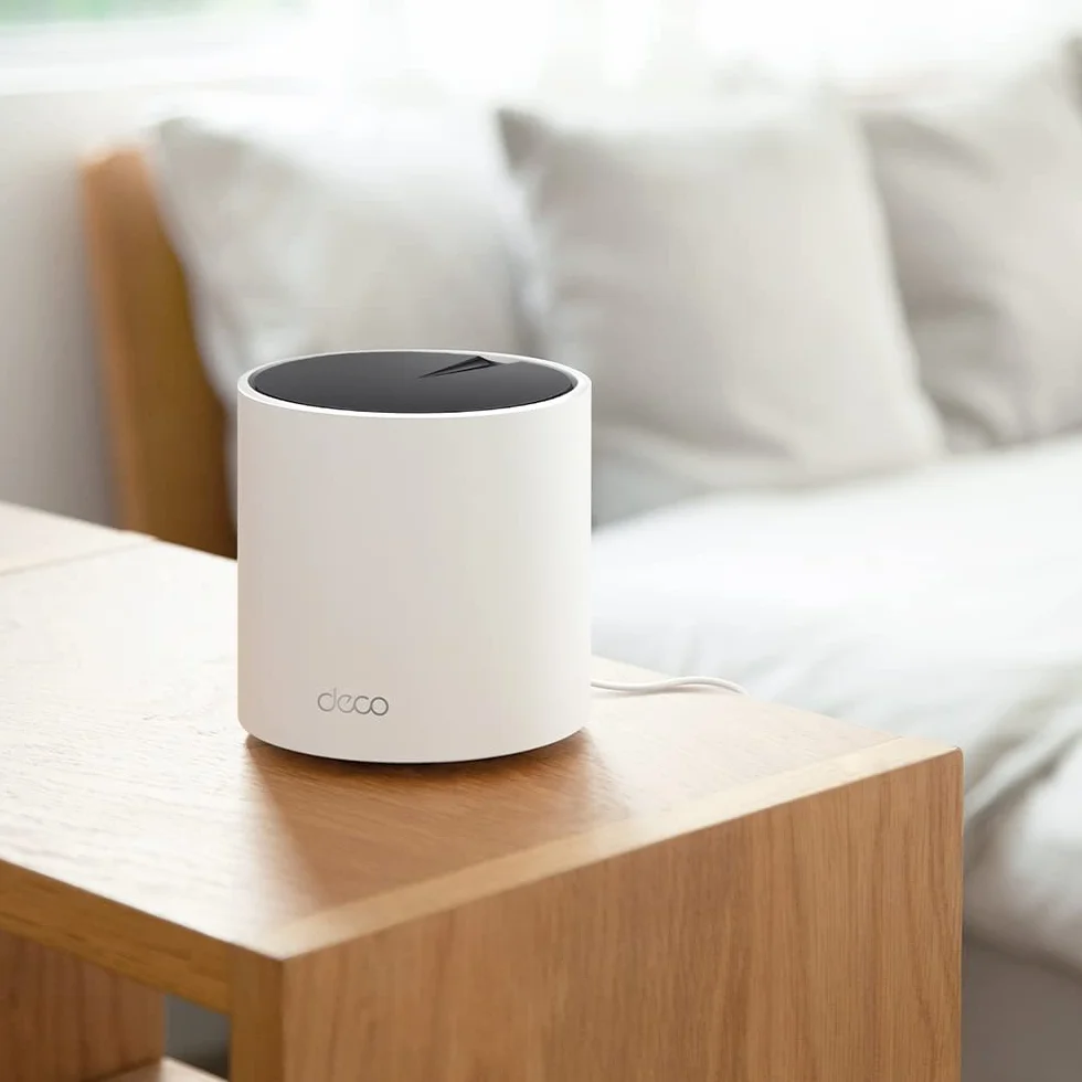 TP-Link Deco X55 AX3000 Mesh Wi-Fi 6 System, 3 sztuki, trzy porty gigabitowe, zasięg do 6500 stóp