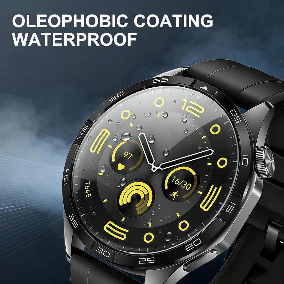 Folia ochronna do Huawei Watch GT 4 46 mm, 4 sztuki, przezroczysta HD