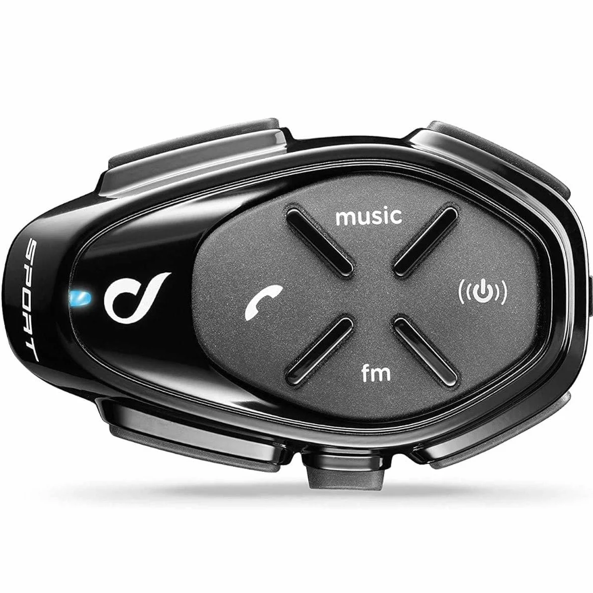 Interphone Sport Single Pack Zestaw Słuchawkowy, Czarny, ‎23 x 17 x 7 cm; 55 g
