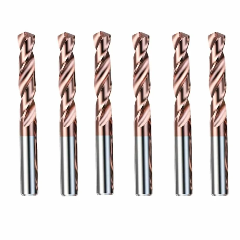1pc HRC55° wiertło z węglika wolframu D3 D5 bity wiertła do metalu tokarki CNC wiercenie ze stali nierdzewnej twarde narzędzie obróbki 0.5-20.0mm(6.5mm)