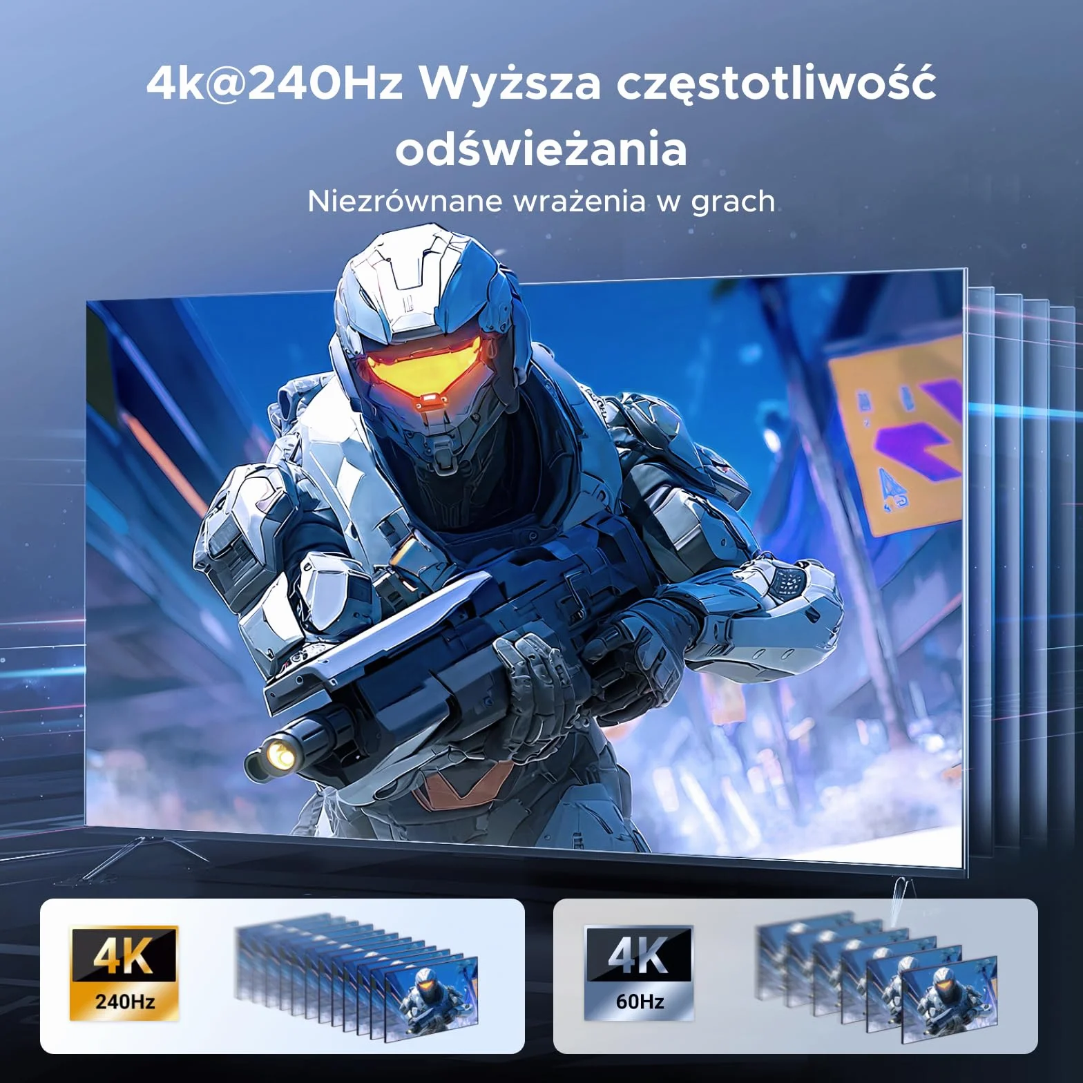 UGREEN HDMI Switch 2 In 1 Out 8K60Hz 4K240Hz 120Hz Przełącznik do PC PS5 Xbox