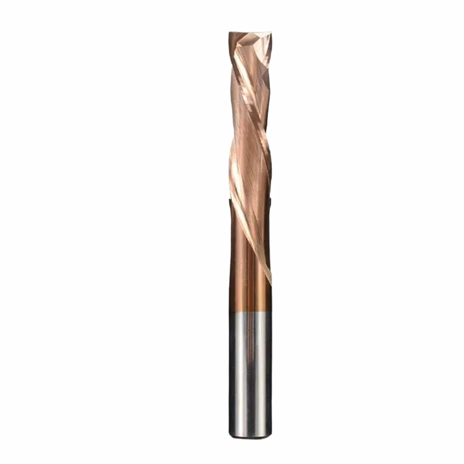 1 szt. Frez górny i dolny 3,175/4/5/6/8mm Shank CNC Router Bit TiCN powlekany 2-ostrzowy frez z węglika spiekanego Frezowanie drewna(8x8x45x95L)