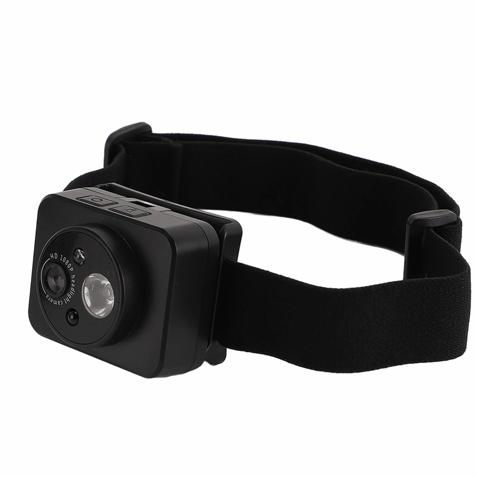 Kamera Wideo Montowana na Głowie LED 1080P z Oświetleniem Regulowanym 45° Bateria 1000mAh
