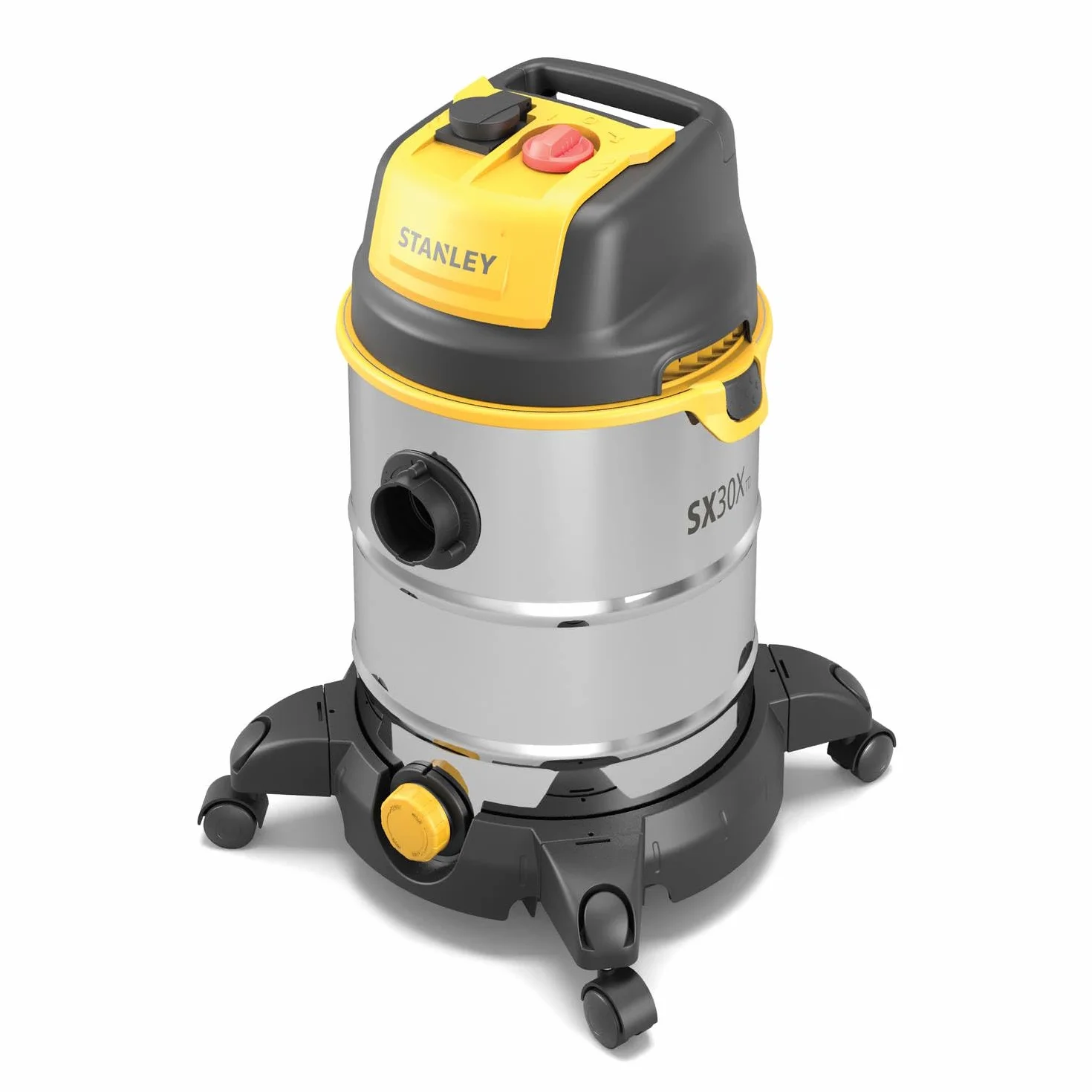 Stanley 51695 SXVC30XTDE Odkurzacz Do Pracy Na Mokro i Na Sucho, 1600 W, 30 L, Wielokolorowy