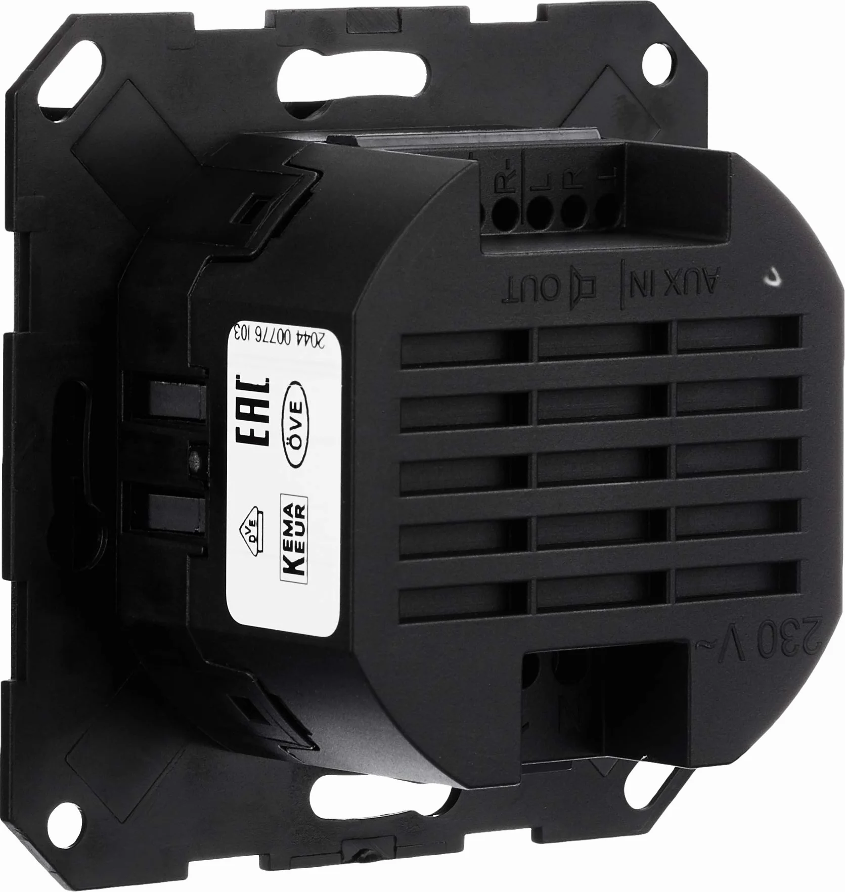 Gira 228405 Radio Podtynkowe, 230 V, Czarny, ‎8 x 8 x 8 cm; 10 g, 1 Sztuka
