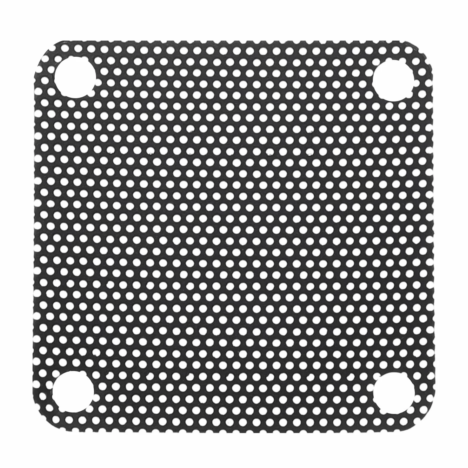 QUARKZMAN 10 sztuk PC filtr przeciwpyłowy, 40 mm x 40 mm PCW, obudowa komputera, chłodnica, ochrona przed kurzem, kratka wentylatora do obudowy komputera, głośników, kolor czarny