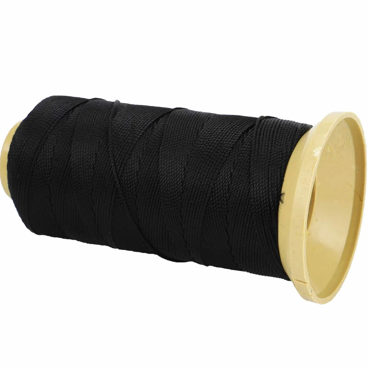 Nylonowy Sznurek dla Projektów DIY Rzemiosło Murowanie (Czarny, 1mm-656 feet)