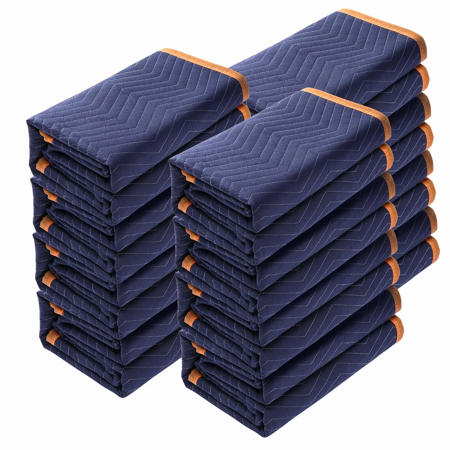 VEVOR Moving 12 203.2 cm x 183.9 cm (19.1 kg/dz Waga) Profesjonalne koce do pakowania włókniny i recyklingu bawełniane, niebieskie