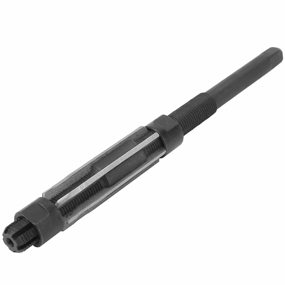 Rozwiertak Ręczny H8 Rozwiertak 9Crsi Regulowany Rozwiertak 9Crsi H8 Rozwiertak Ręczny Metalowe Narzędzie do Wycinania Otworów z 4 Fletami Wiórowymi (11.75-12.75)