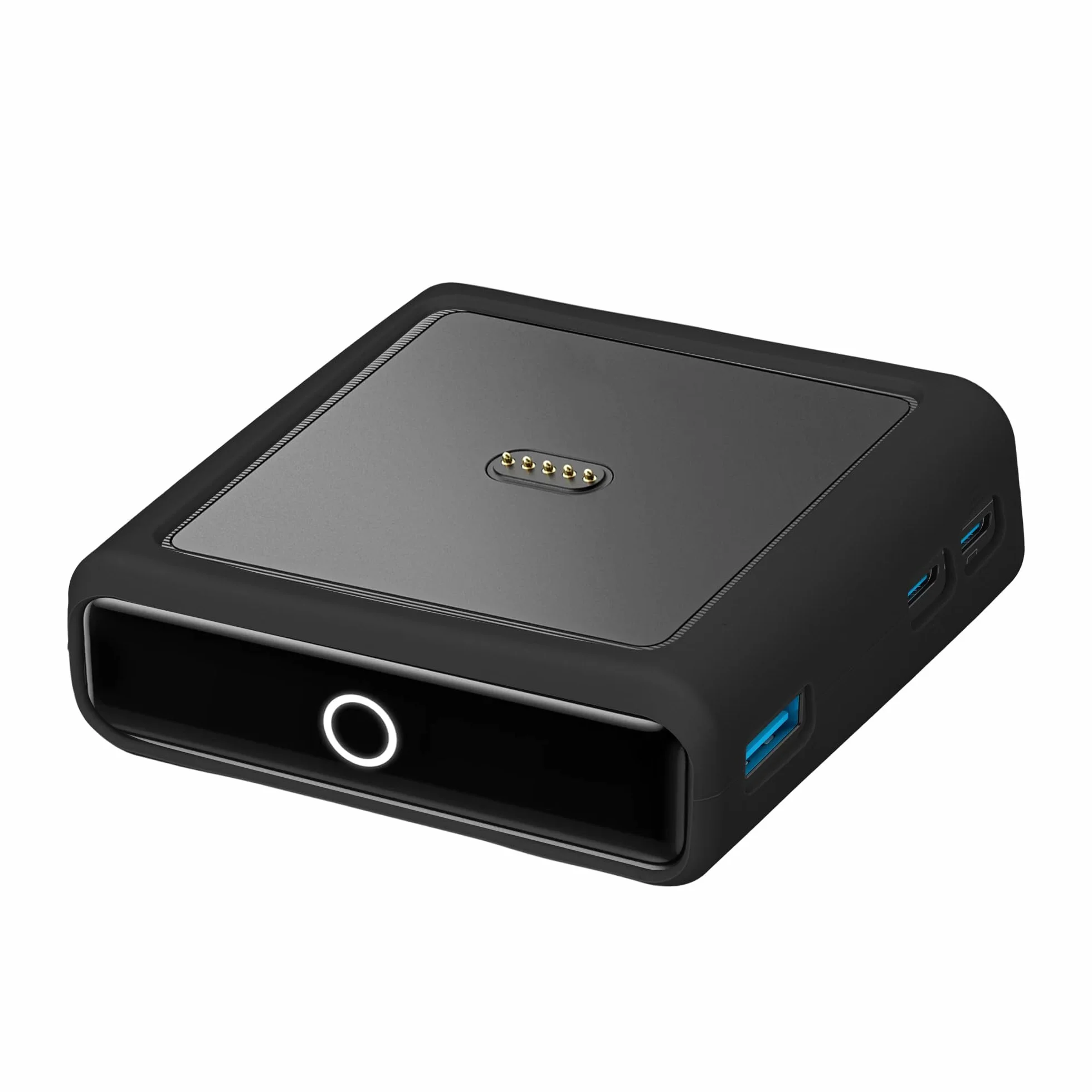 kwmobile Etui kompatybilne z Anker Prime Bank 100W - przenośny pokrowiec na powerbank, odporny na wstrząsy - czarny