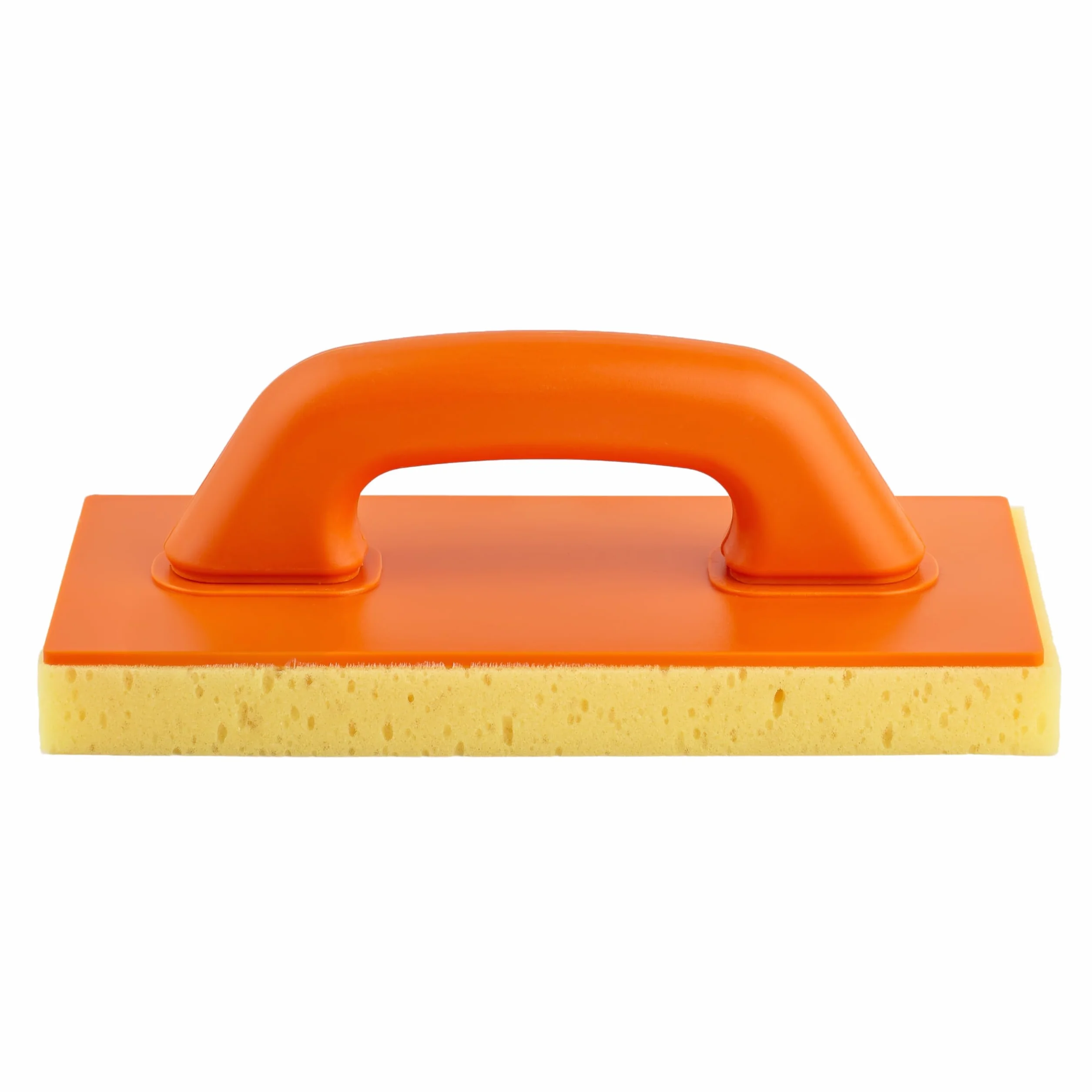 MIVOS Paca do mycia płytek z 25 mm warstwą gąbki - 270 x 130 mm - Paca poliuretanowa z hydrogąbką - Gąbka do szwu - Paca do spoinowania z gąbką płytkową - Wyprodukowane w UE