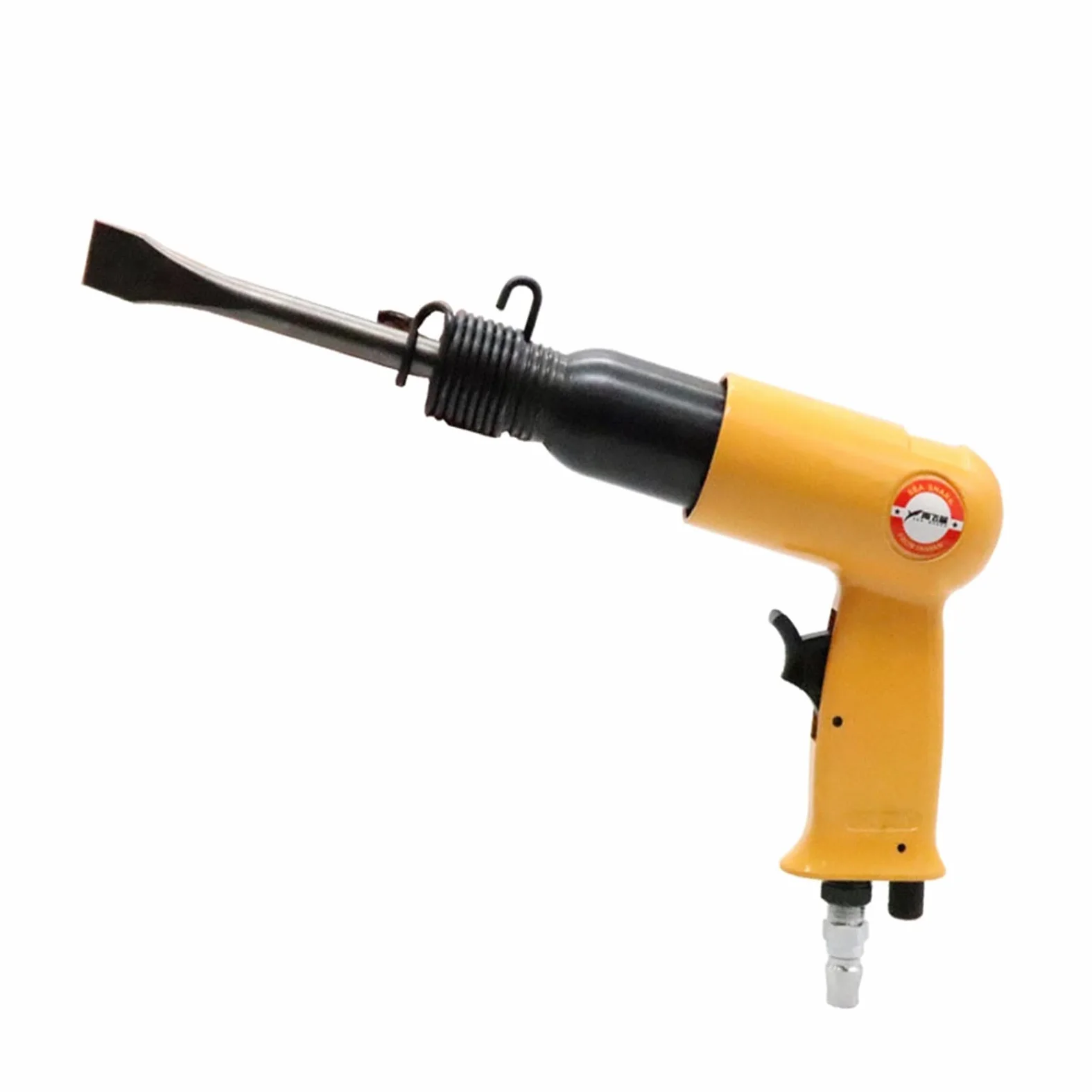 175mm Hammer Powietrza Profesjonalne ręczne łopaty gazowe pistoletowe 190Y Małe Rust Remover Narzędzia pneumatyczne z 4 Dłuta Nitowanie odpryskowe