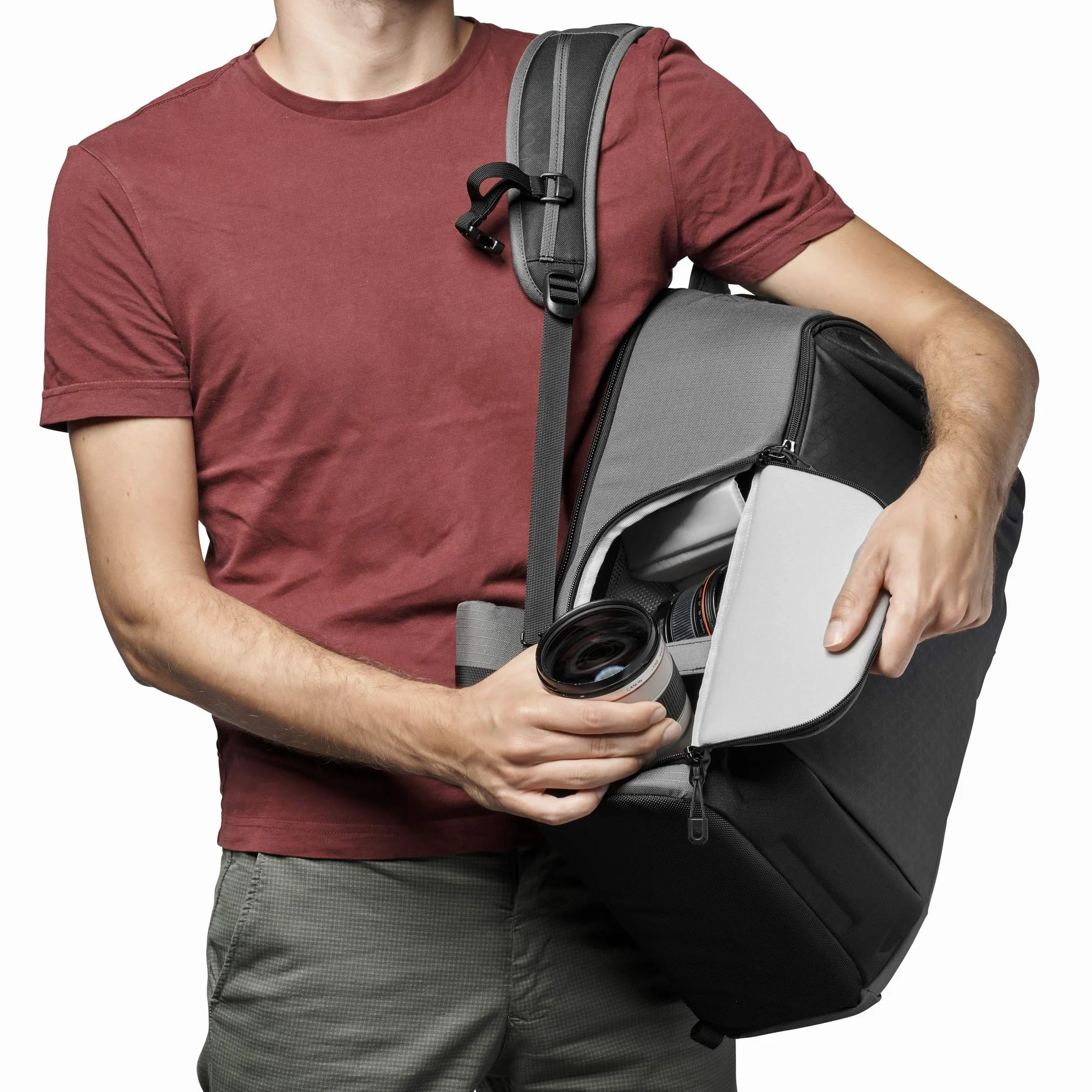 Lowepro Flipside BP 400 AW III Plecak na aparat bezlusterkowy i DSLR ciemnoszary