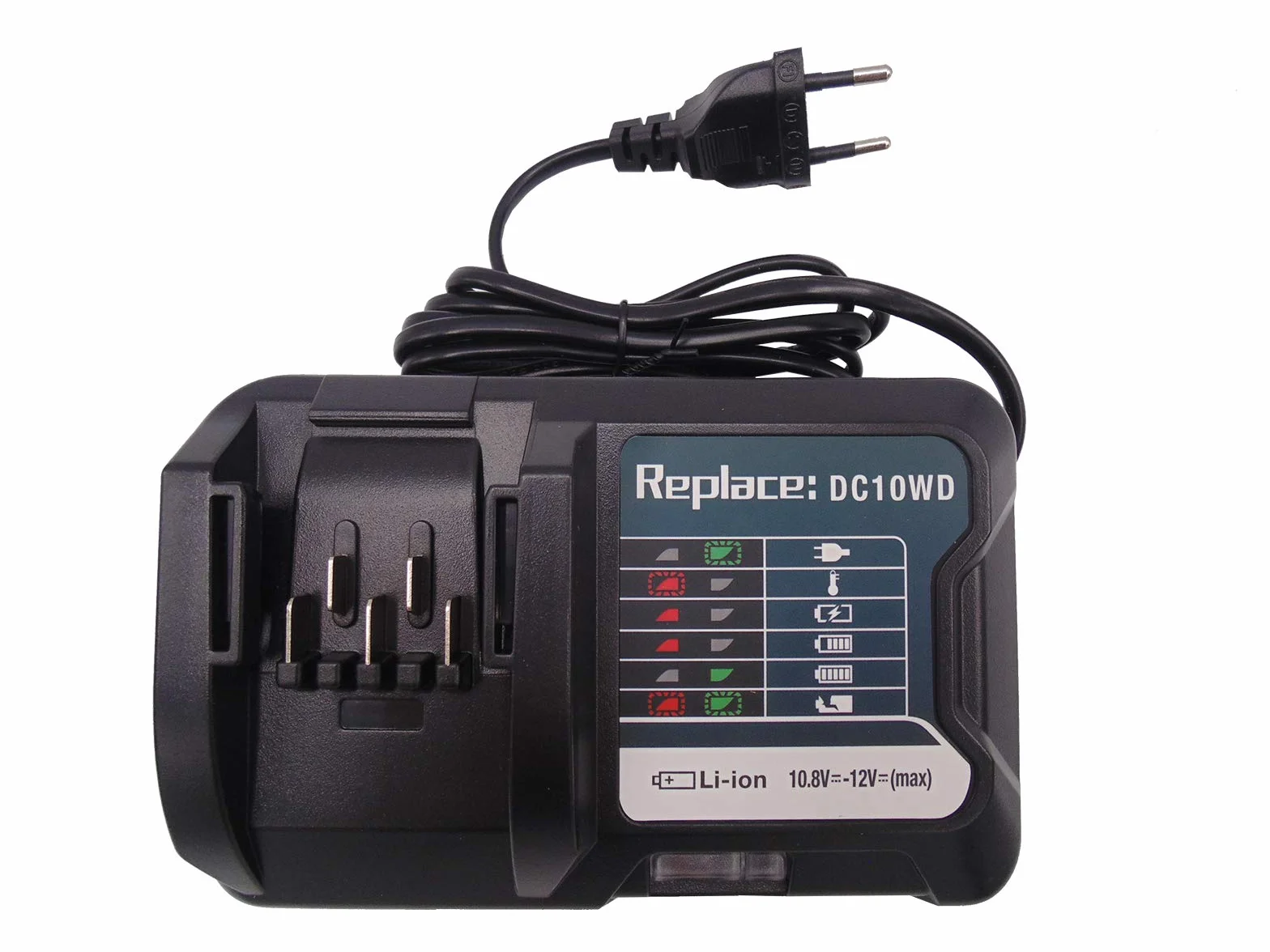 Ładowarka zamienna DC10WD do akumulatora Makita 10,8 V/12 V DC10WD DC10SB DC10WC BL1015 BL1016 BL1020B BL1040B BL1021B BL1041B