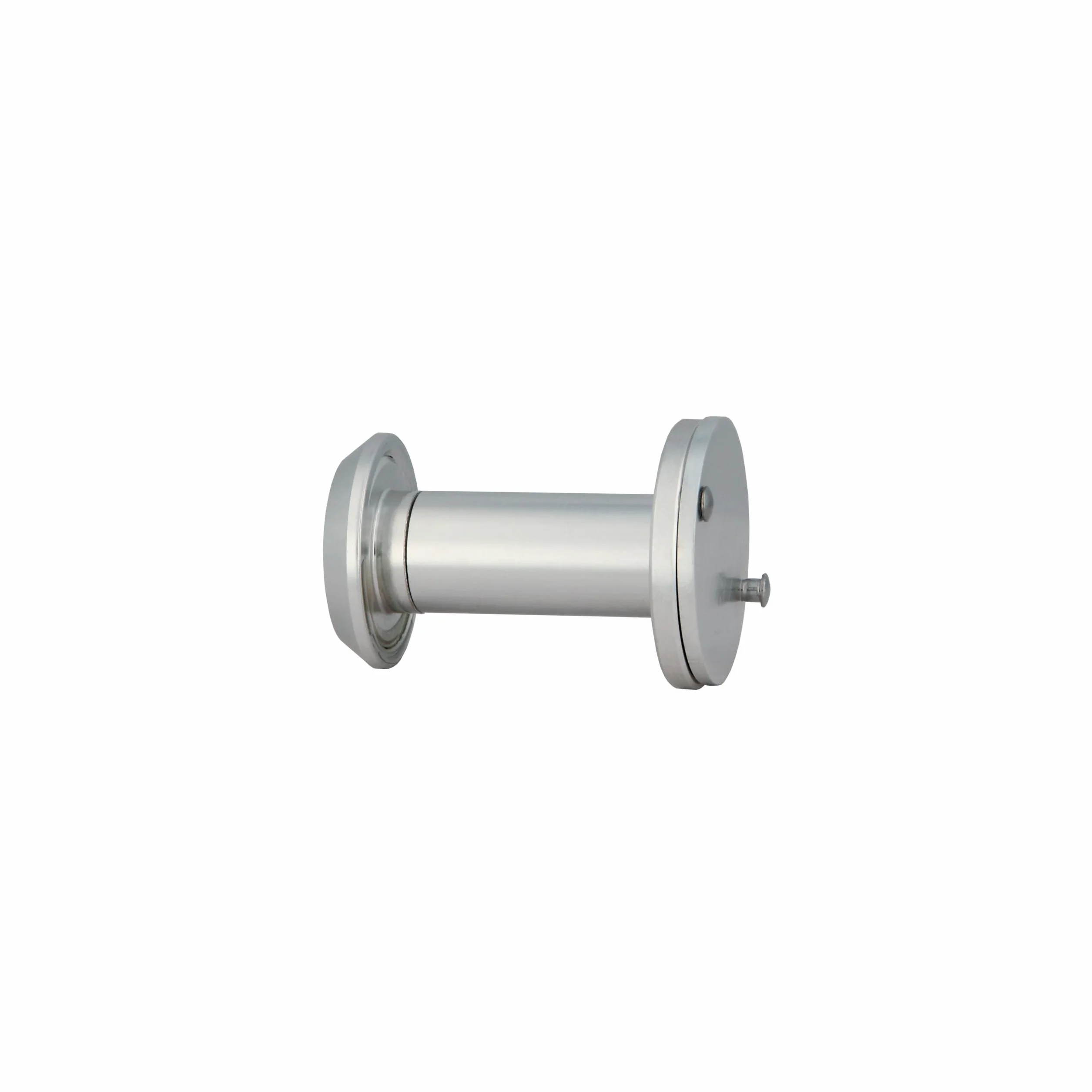 Amig - Mod. wizjer 3 z super kątową soczewką do drzwi wewnętrznych i zewnętrznych 3-14 z aluminium w kolorze srebrnym - aluminium - Wymiary: średnica 14 mm - grubość drzwi: 35-60 mm