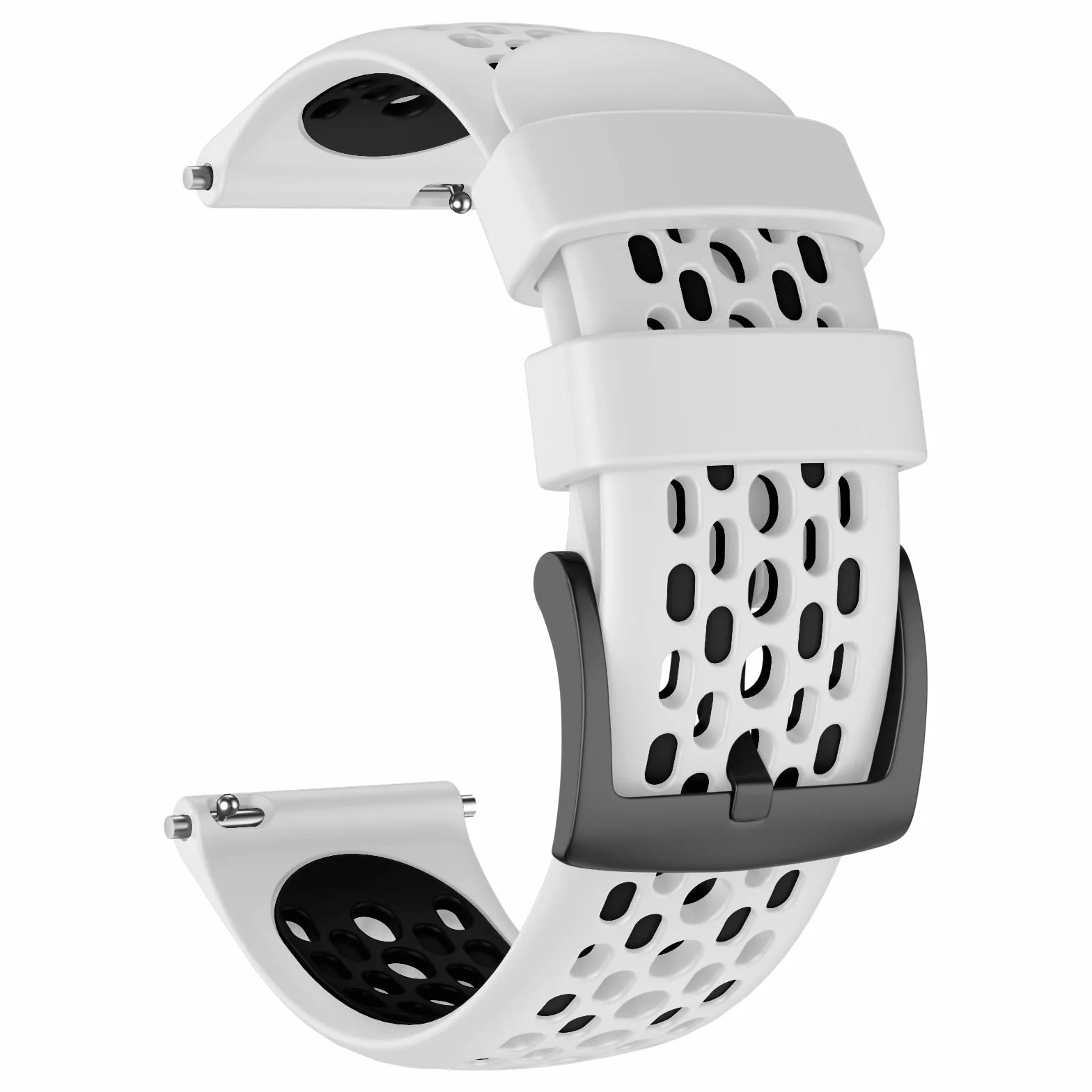 Pasek do zegarka Garmin Forerunner 265, Forerunner 255, Vivoactive 4, Venu 3, Venu 2, 22 mm, zapasowy pasek, miękki silikon