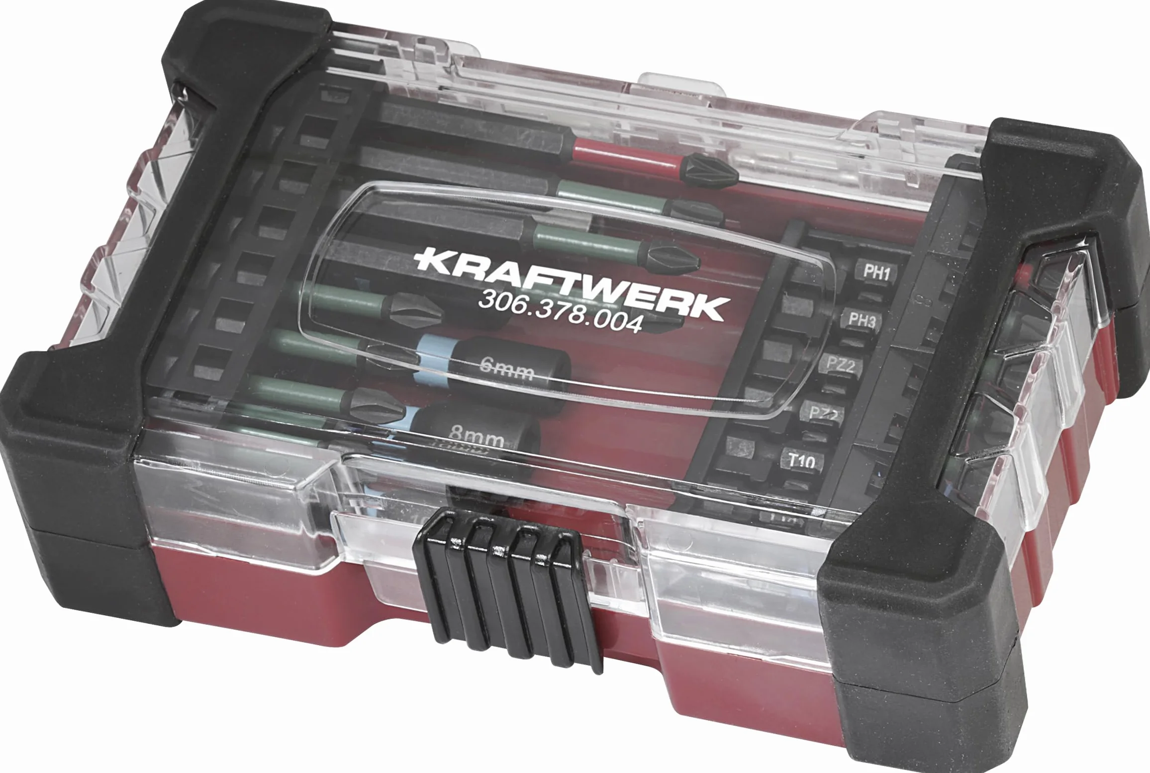 KRAFTWERK Zestaw bitów udarowych do wkrętarki udarowej, 29-częściowy | zestaw bitów do wkrętarki akumulatorowej | zestaw bitów Torsion z kolorowym wykończeniem | zestaw bitów długich w bardzo