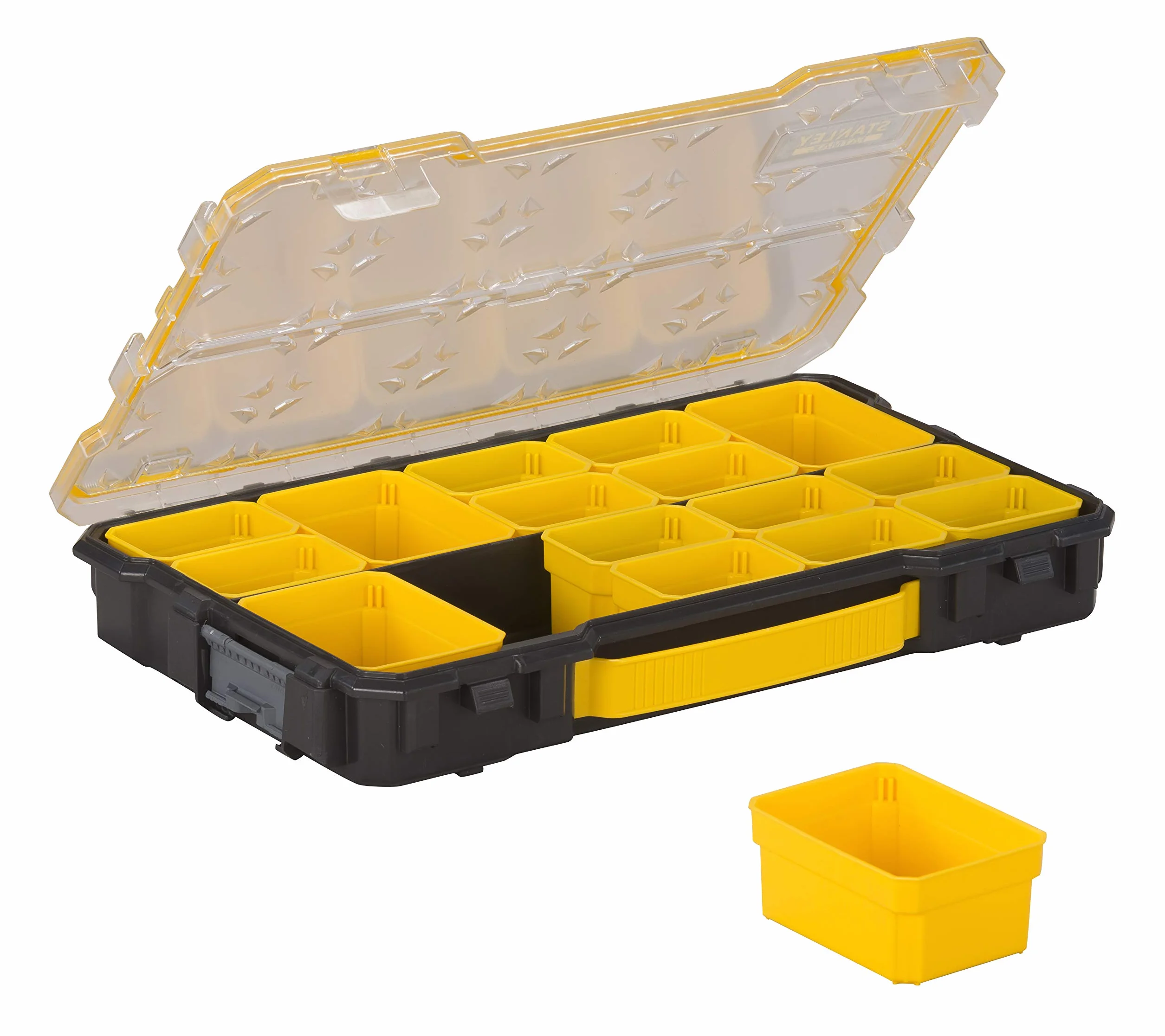 STANLEY Skuteczny Organizador FatMax 2/3 dla profesjonalistów i majsterkowiczów do codziennego użytku ergonomiczna konstrukcja
