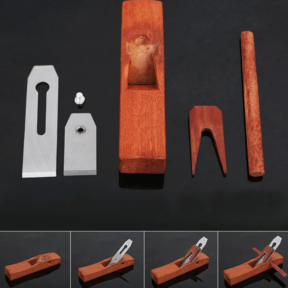 Miniaturowa strugarka do obróbki drewna Strugarka Struganie ręczne Narzędzia majsterkowania(400mm)