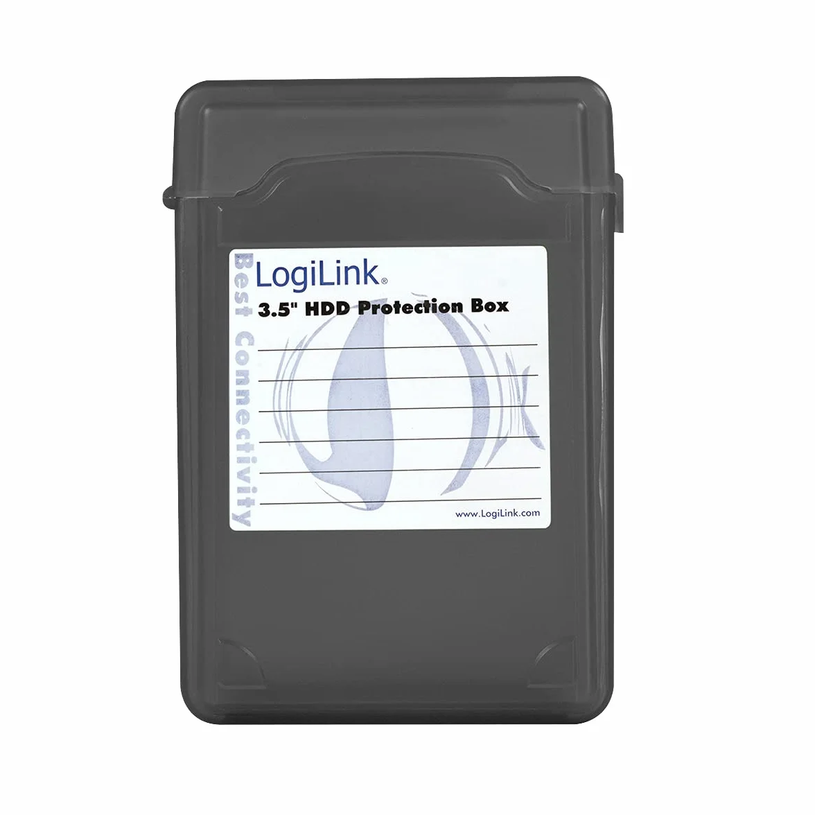 LogiLink UA0133 pokrowiec na dysk twardy 3,5 cala HDD czarny