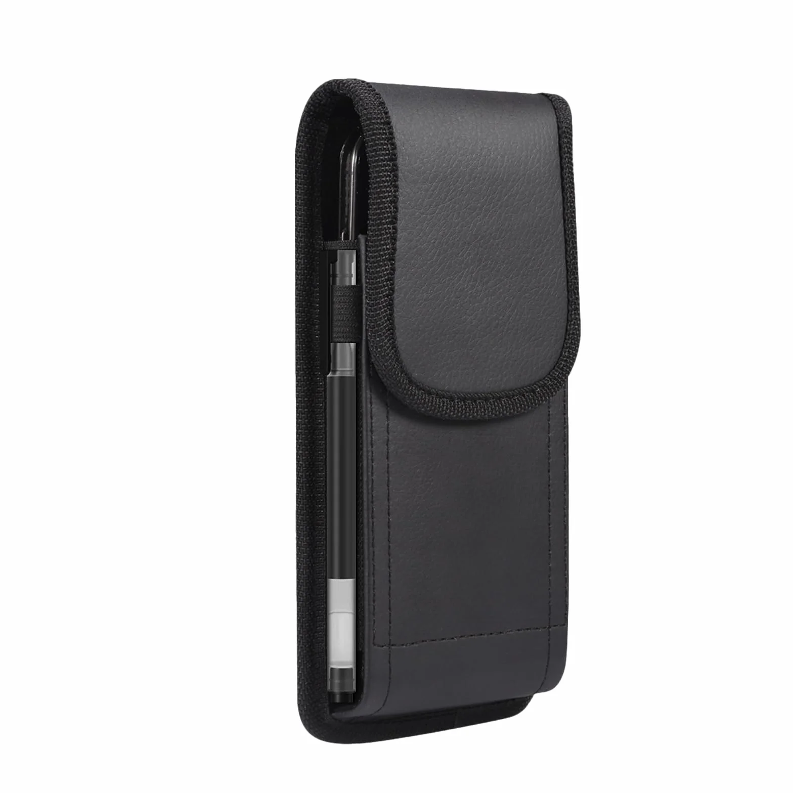 Uchwyt na pasek ze sztucznej skóry pokrowiec na telefon komórkowy z klipsem do Samsung Galaxy Xcover 5 S23 S22 iPhone 14 15 Pro 13 12 mini SE