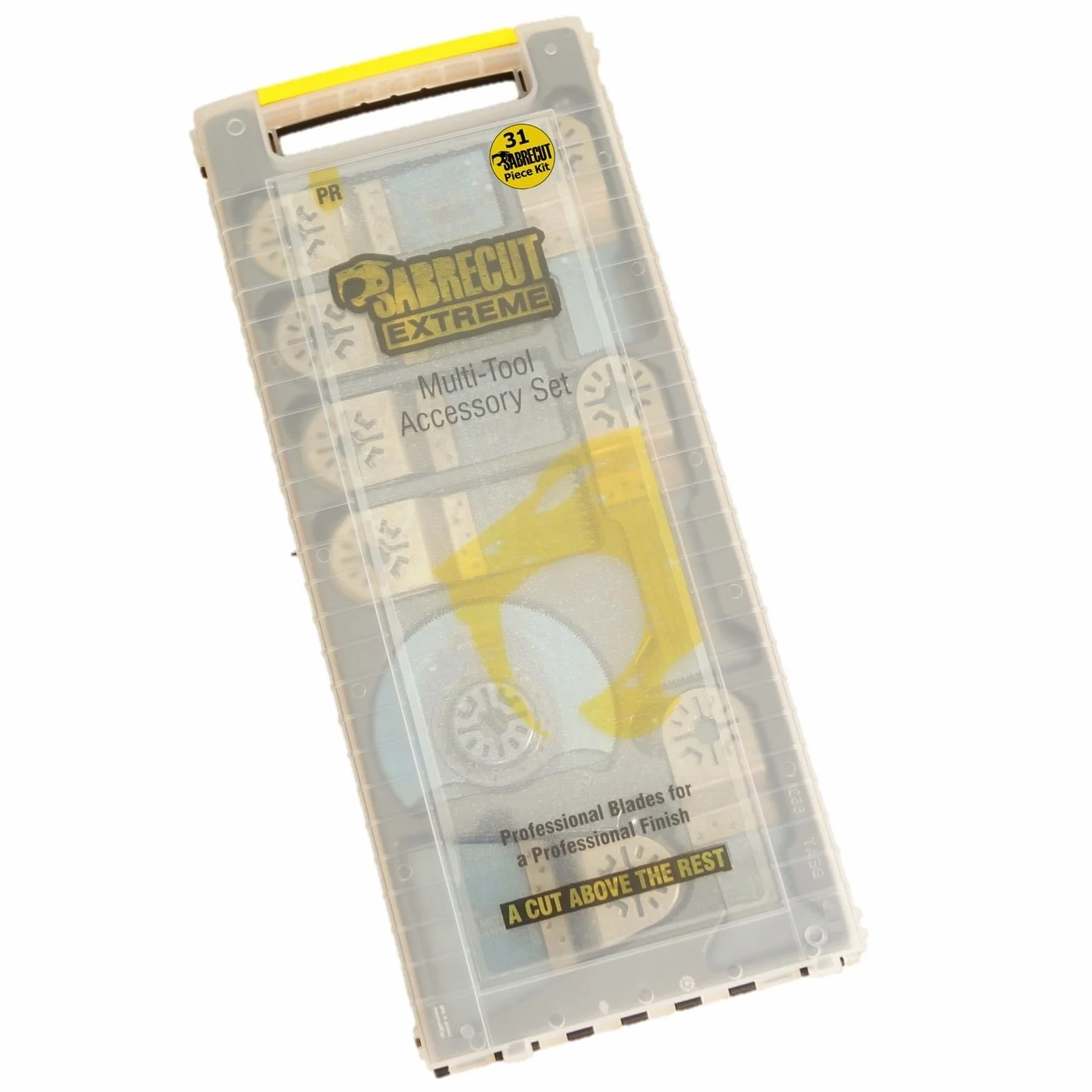SabreCut 32pcs BB_PRK31 Ostrza multitool Trwały | Kompatybilne Bosch Fein (Non-StarLock) Makita Milwaukee Einhell Ergotools Hitachi Parkside Ryobi Worx Workzone