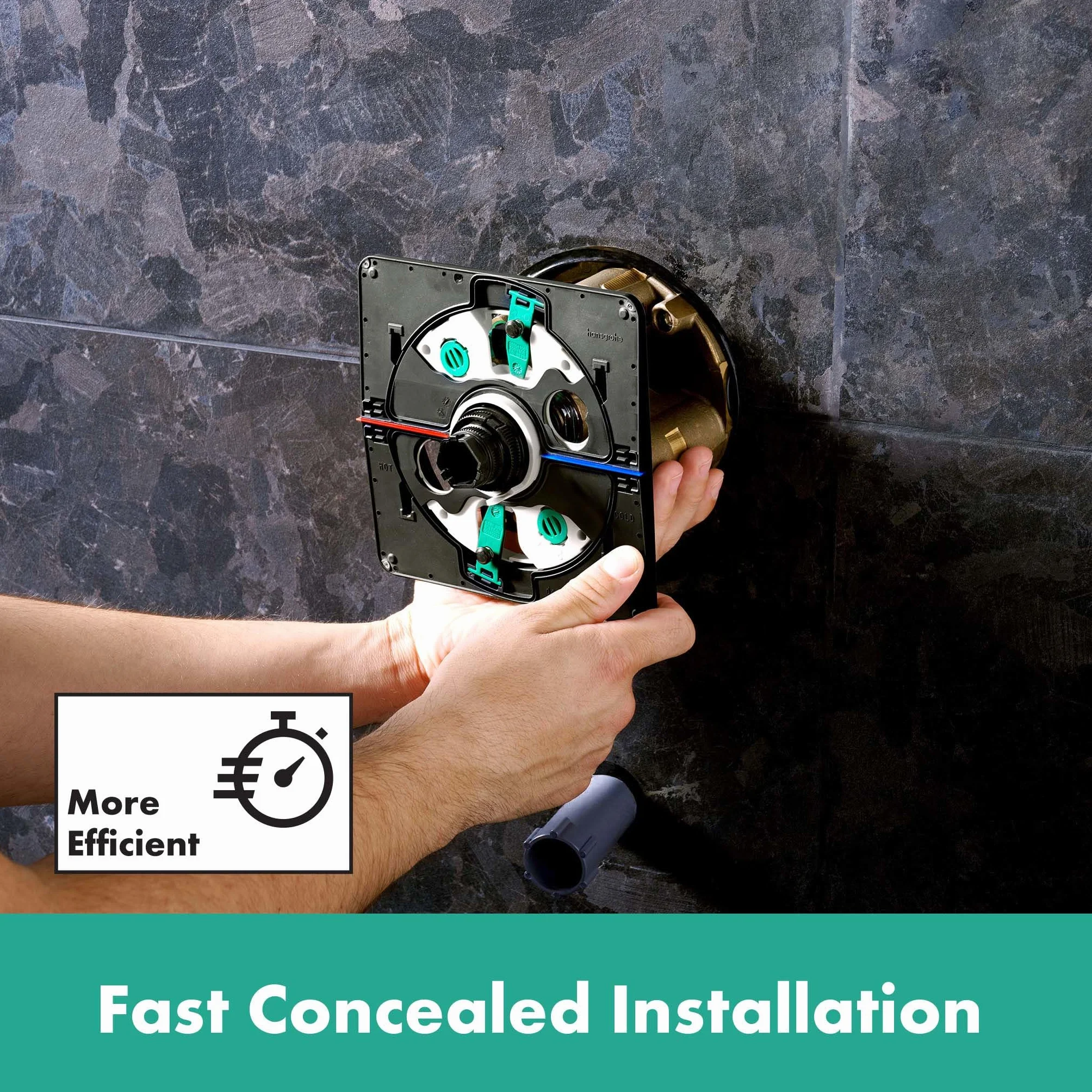 Hansgrohe Showerselect Comfort Q Bateria Prysznicowa, Srebrny
