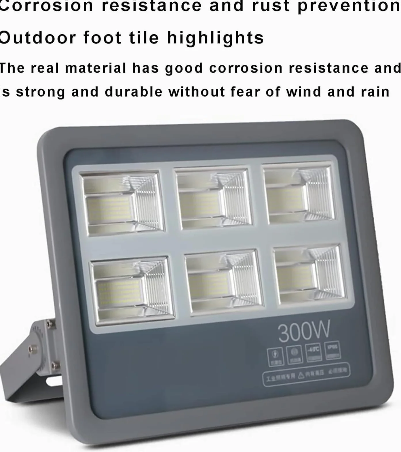 lampy solarne, Oświetlenie punktowe IP66 idealne do ogrodu, na patio, podwórka, przed domem, garażu, szopy(150W)