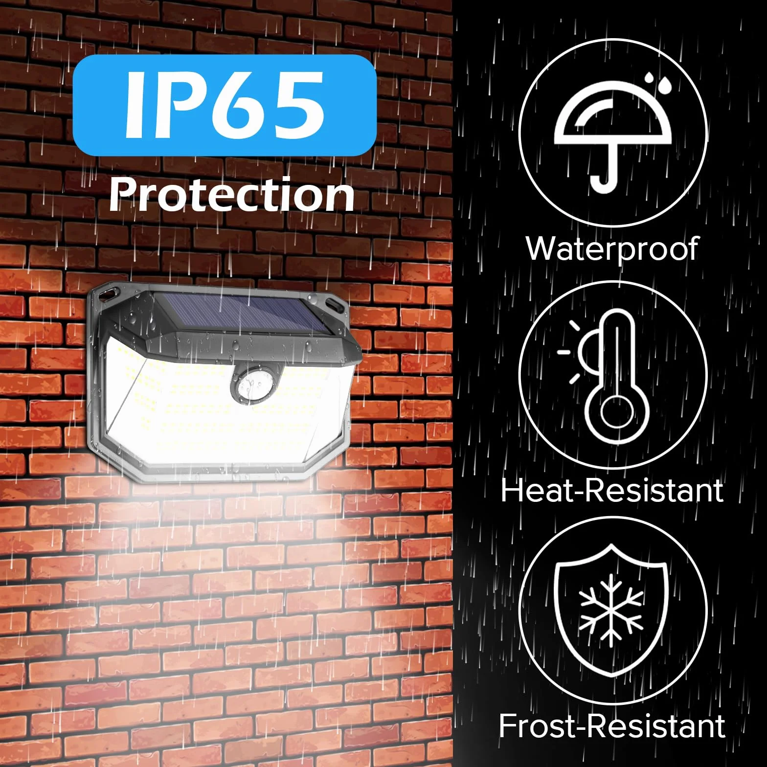Solarna lampa zewnętrzna z czujnikiem ruchu, 230 diod LED, 3 tryby pracy, lampa solarna do użytku na zewnątrz, IP65, wodoszczelna lampa solarna do ogrodu, garażu, na zewnątrz (2 sztuki)