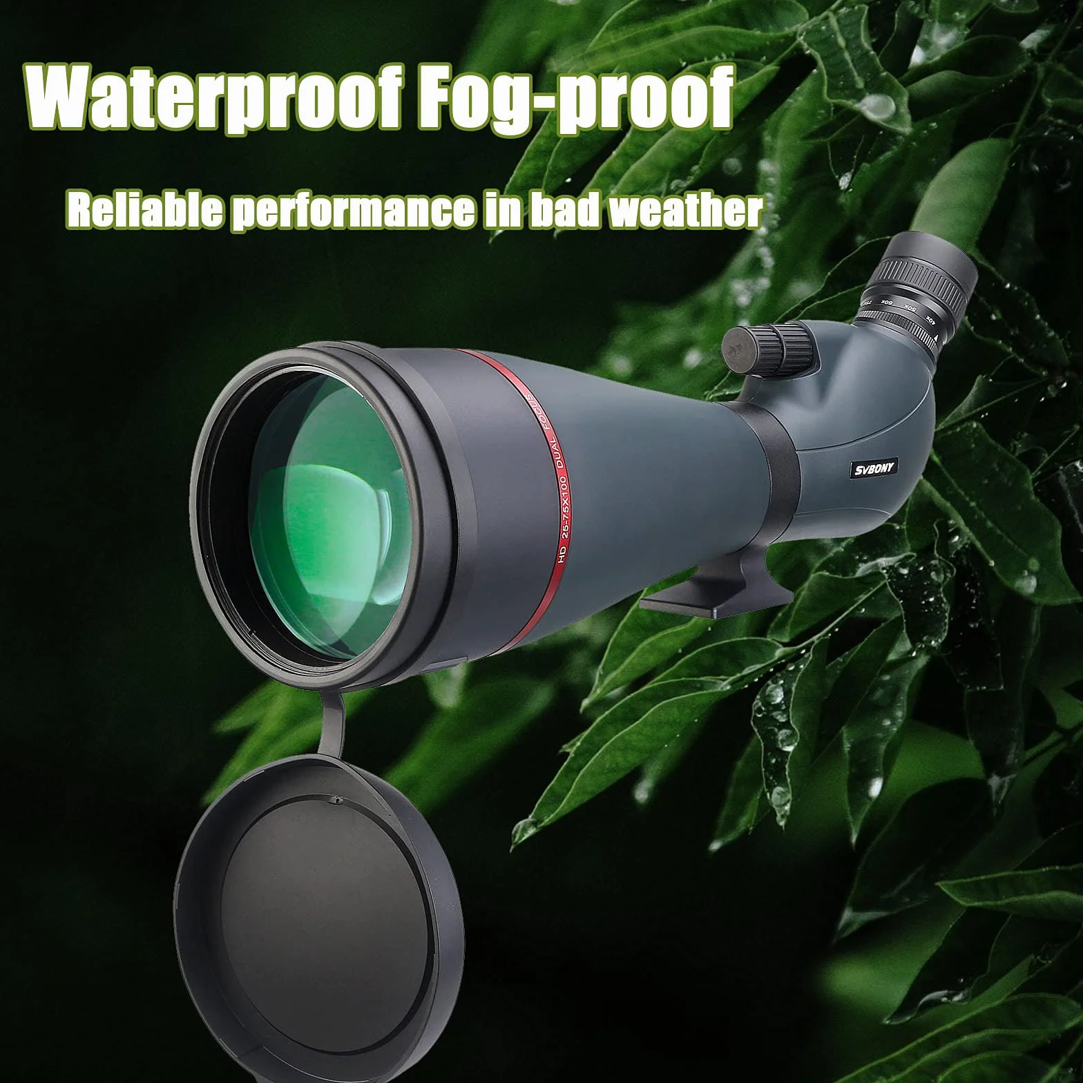 Svbony SV406 Luneta Dual Focus 20-75x100 HD Wodoodporna Do Obserwacji Ptaków
