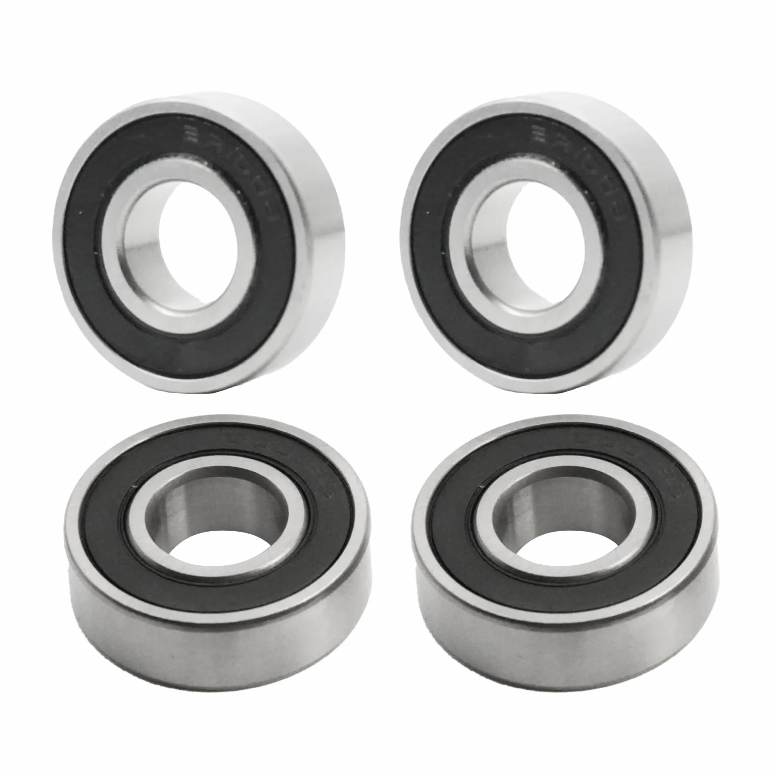 4 sztuki łożysk kulkowych 6001-2rs do Max G30/G30D E-Scooter, 6001 2rs skuter elektryczny, łożysko kulkowe 12 x 28 x 8 mm, wytrzymałe łożysko koła (6001 RS 4 szt.)