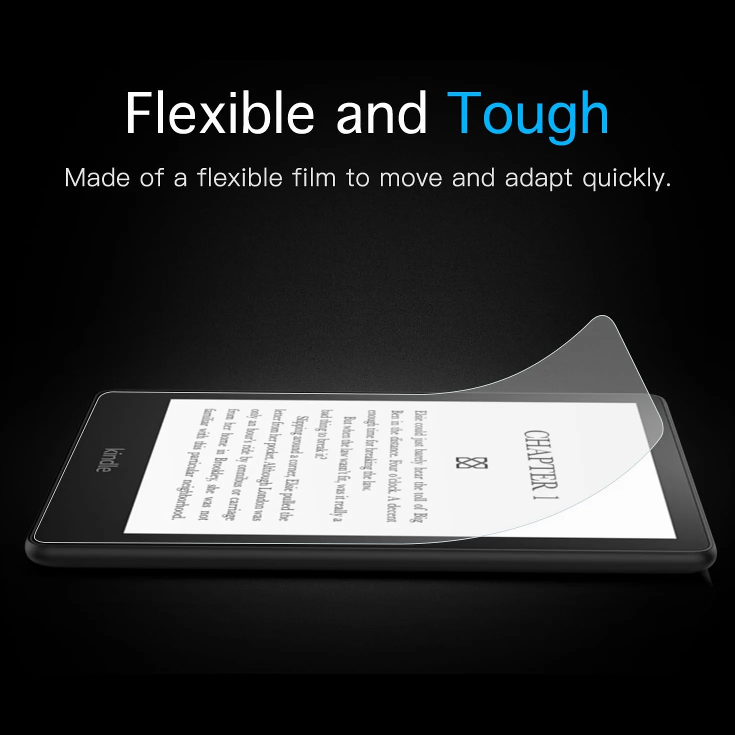 MoKo 3-Pack Screen Protector for 6.8" Kindle Paperwhite 2021 11th Generation & Signature Edition, Anti-Glare Matte PET Film