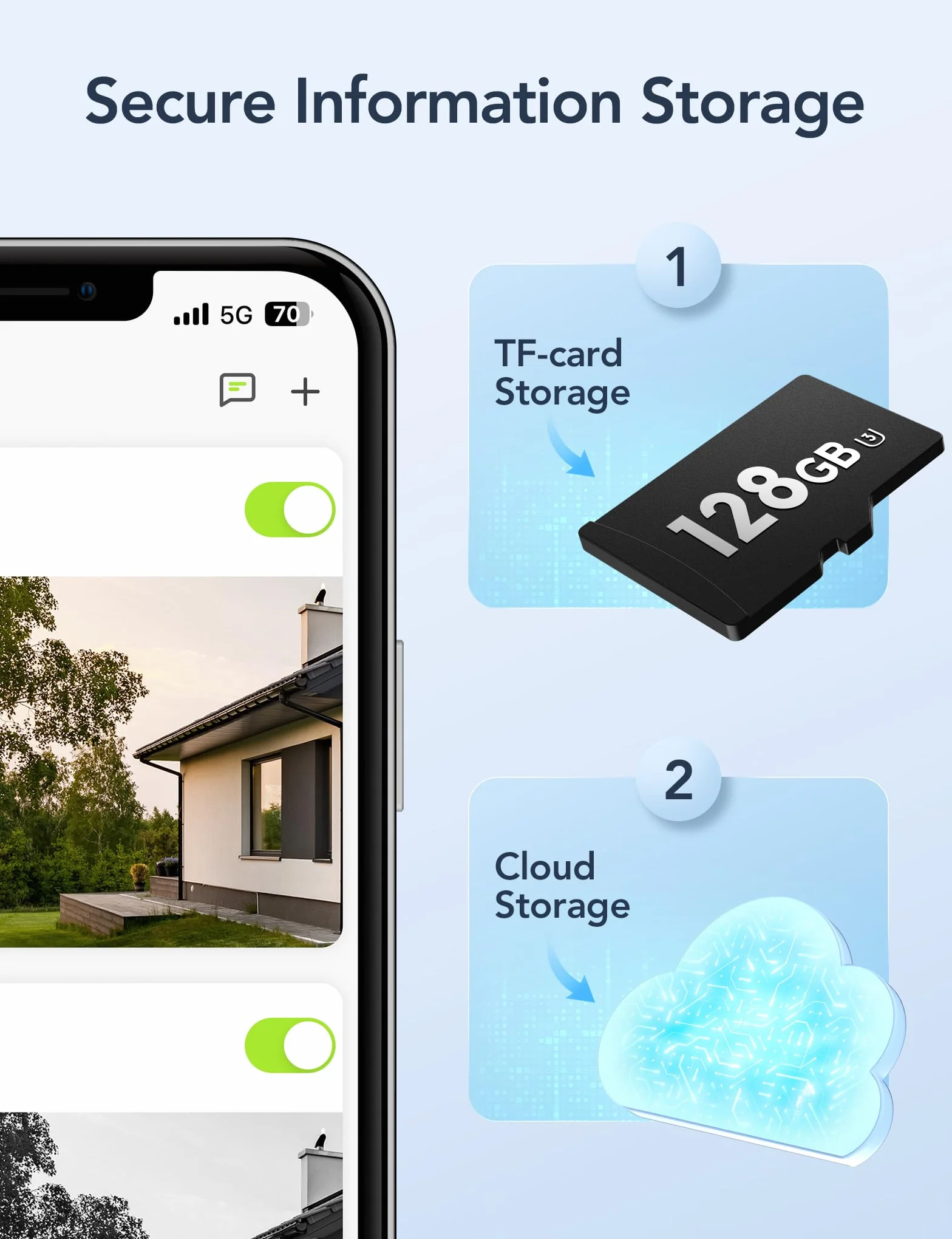 GNCC GK2 Kamera Zewnętrzna PTZ WiFi 1080P Noktowizor Kolor IP65 2,4GHz