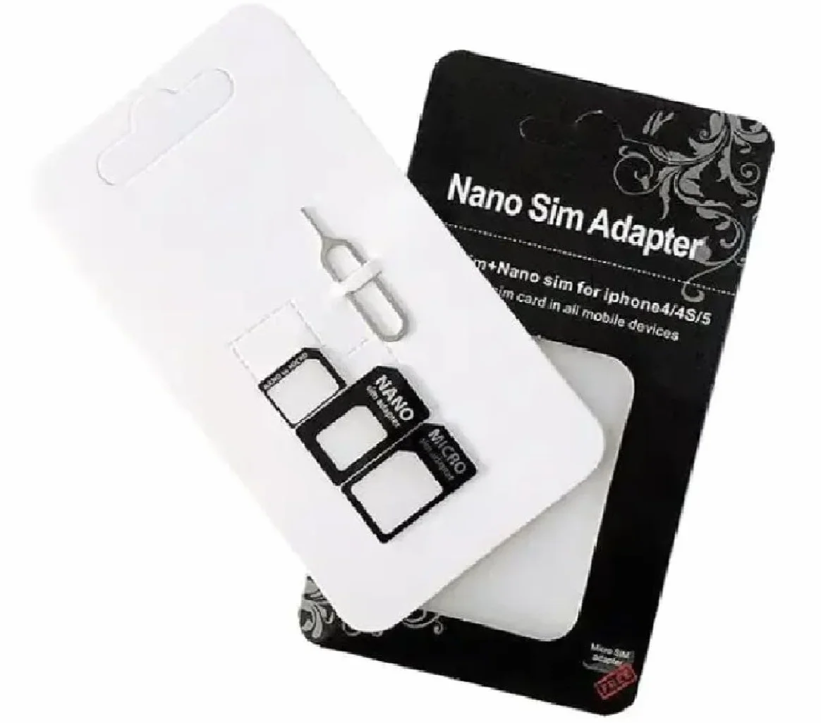 Nano SIM i adapter micro SIM zestaw 4 w 1 do smartfonów i tabletów