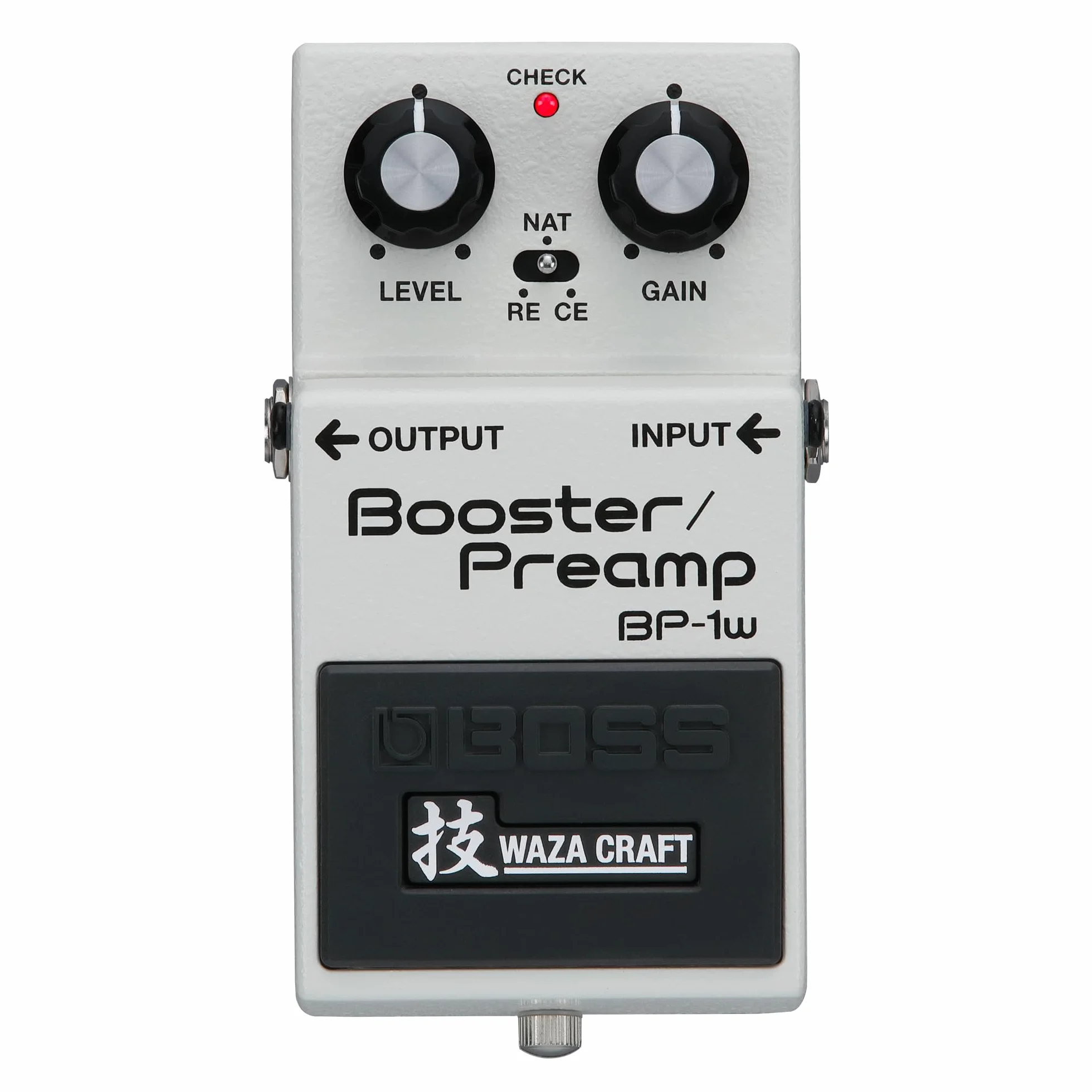 BOSS BP-1W Booster/Preamp - Efekt Pedał Premium Waza Craft z Obwodem Analogowym - Dźwięki Vintage z BOSS CE-1 Chorus Ensemble i Roland RE-201 Space Echo - Bufor Standardowy i Vintage