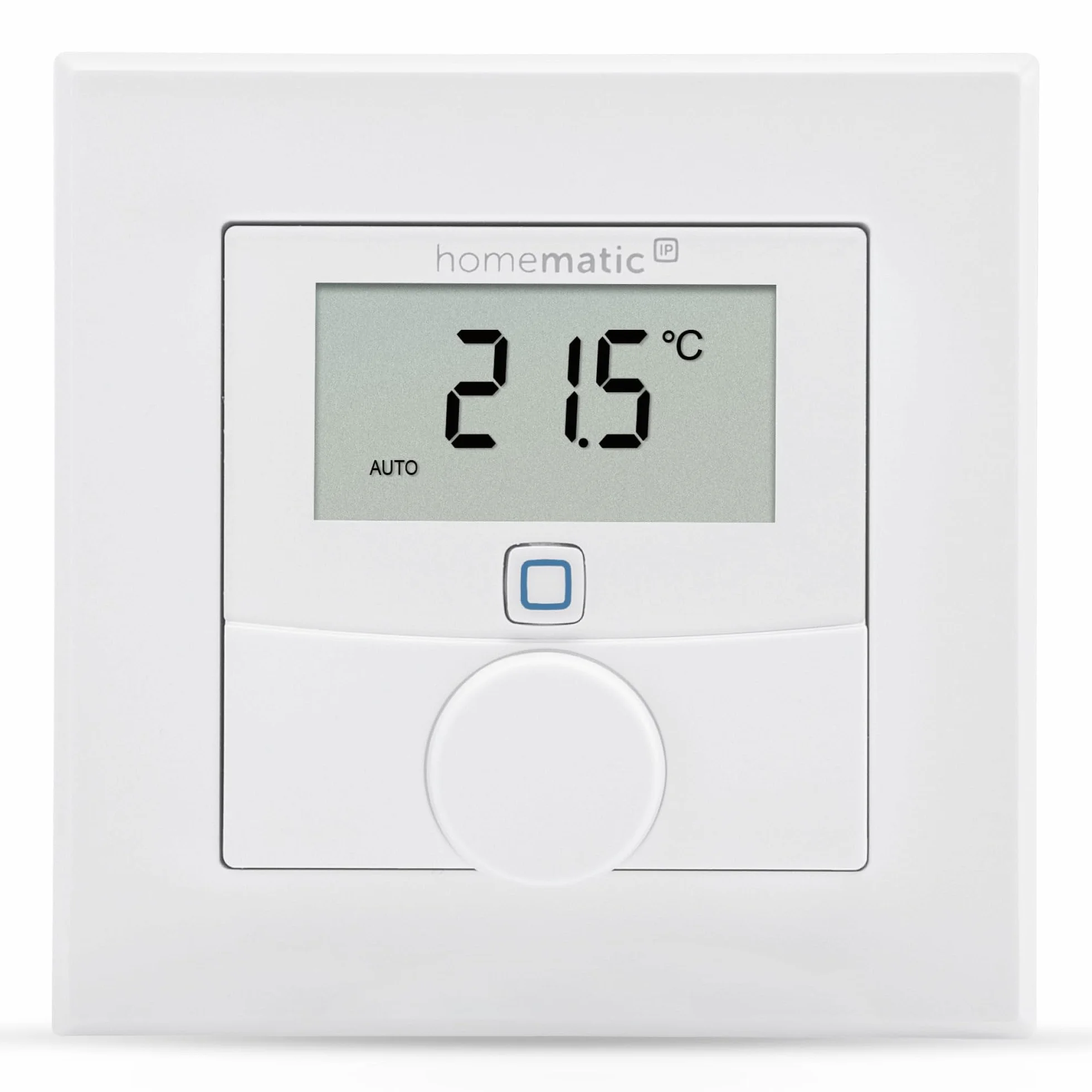 Homematic Ip Hmip-Wth-1 Inteligentny Termostat, Biały, 55 x 55 x 23,5 mm/86 x 86 x 25 mm