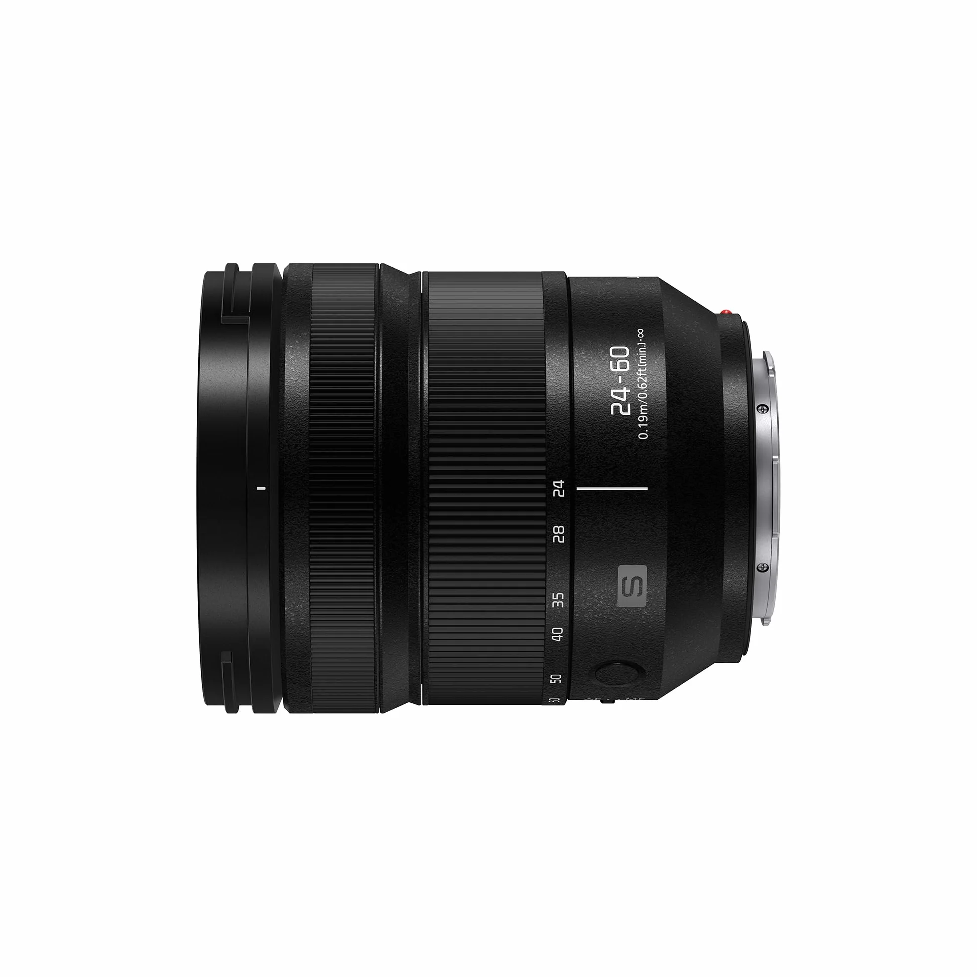 Panasonic LUMIX S-E2460E Obiektyw L-Mount 24-60 mm F2,8 Pełnoklatkowy Zoom Szerokokątny Odporny na Kurz Zachlapania Mróz Czarny